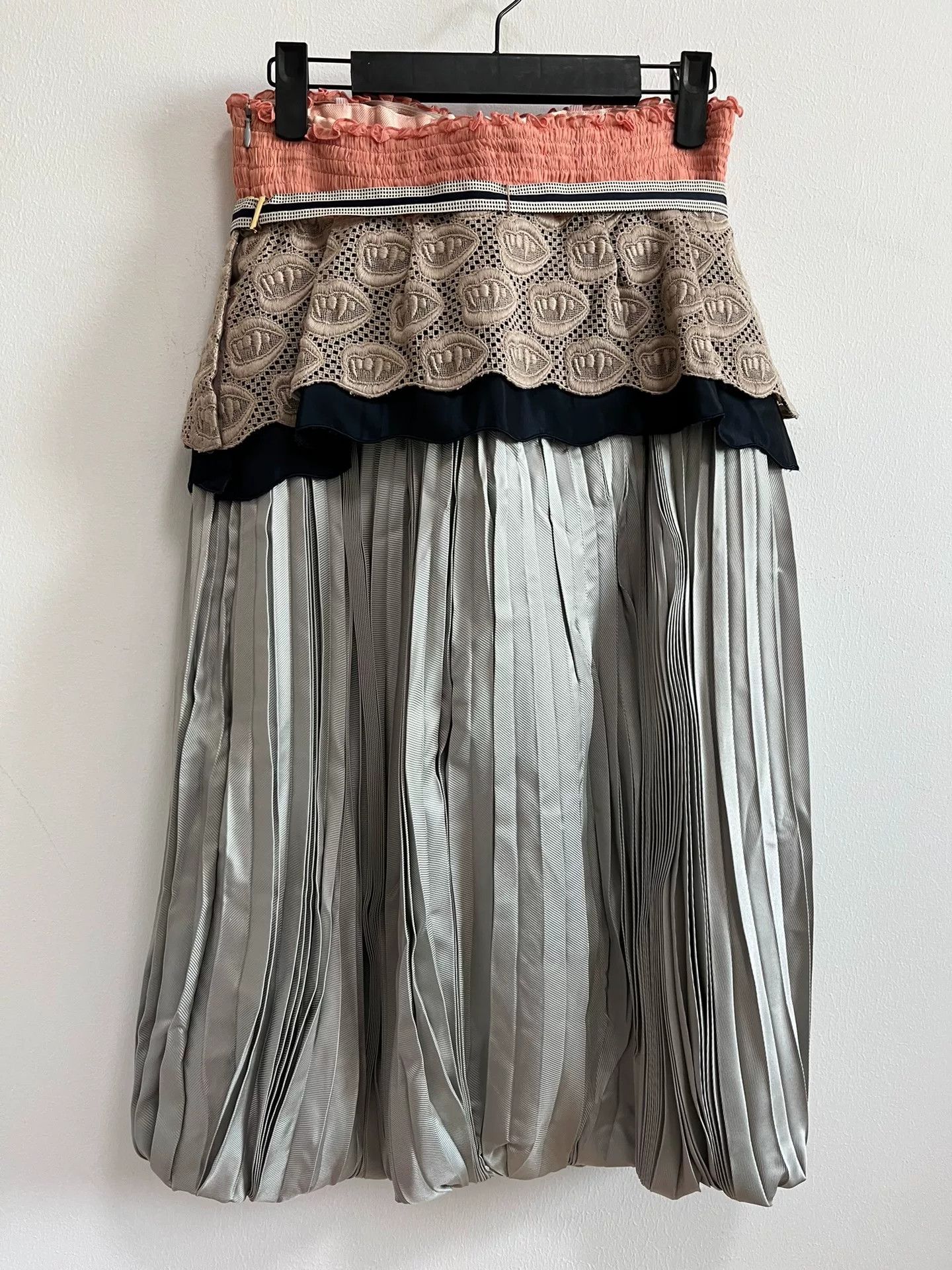 Jun Takahashi Undercover Teeth Convertible Skirt Dress Size 36" / US 14 / IT 50 - 4 Thumbnail