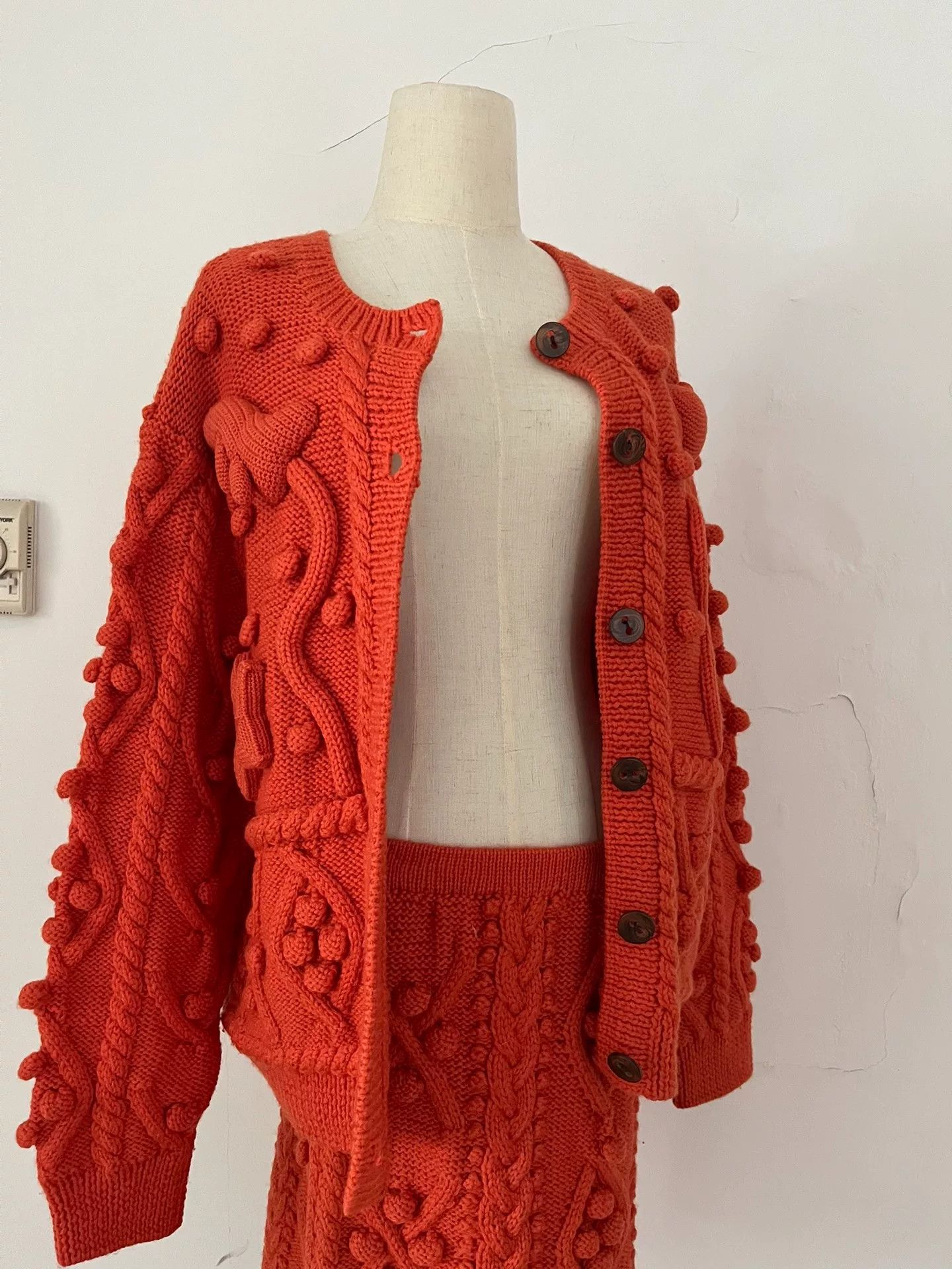Issey Miyake Issey Miyake 3D Satellite Sweater Skirt Set Size M / US 6-8 / IT 42-44 - 6 Thumbnail