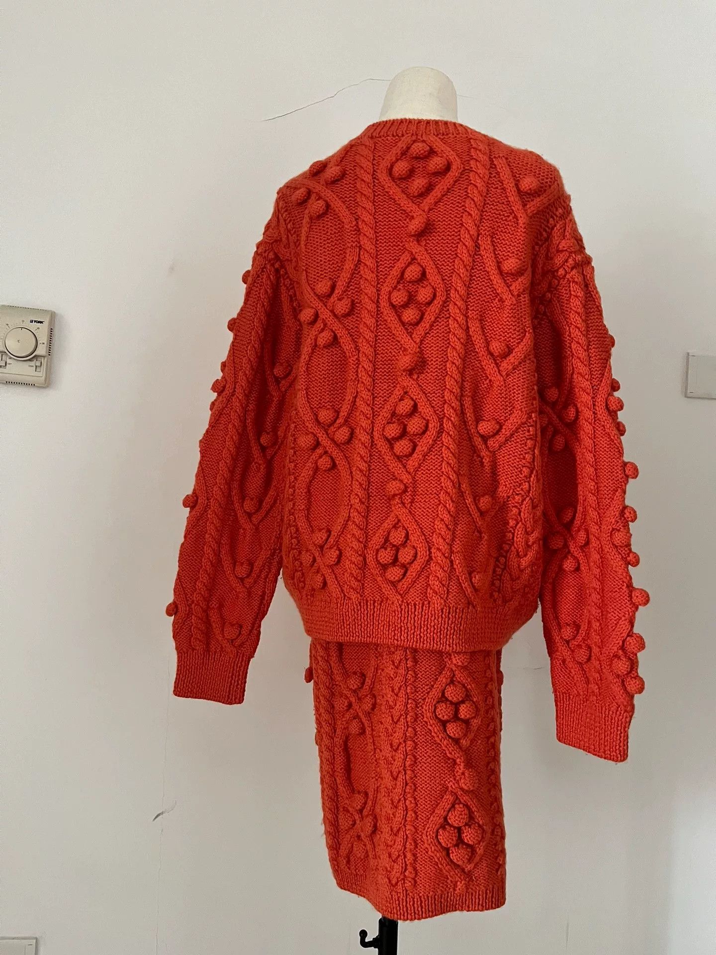 Issey Miyake Issey Miyake 3D Satellite Sweater Skirt Set Size M / US 6-8 / IT 42-44 - 5 Thumbnail