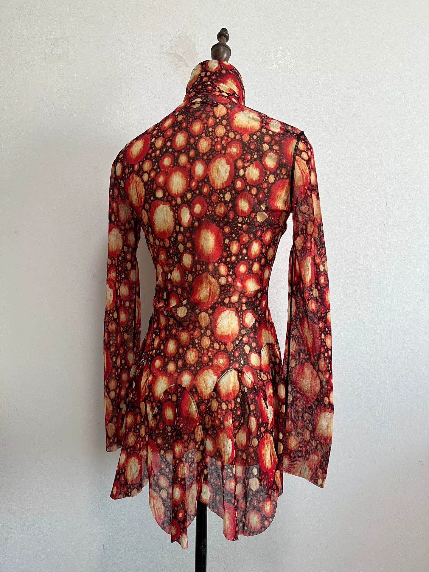 Jean Paul Gaultier Jean Paul Gaultier Red Polka Dot Top Size S / US 4 / IT 40 - 5 Thumbnail