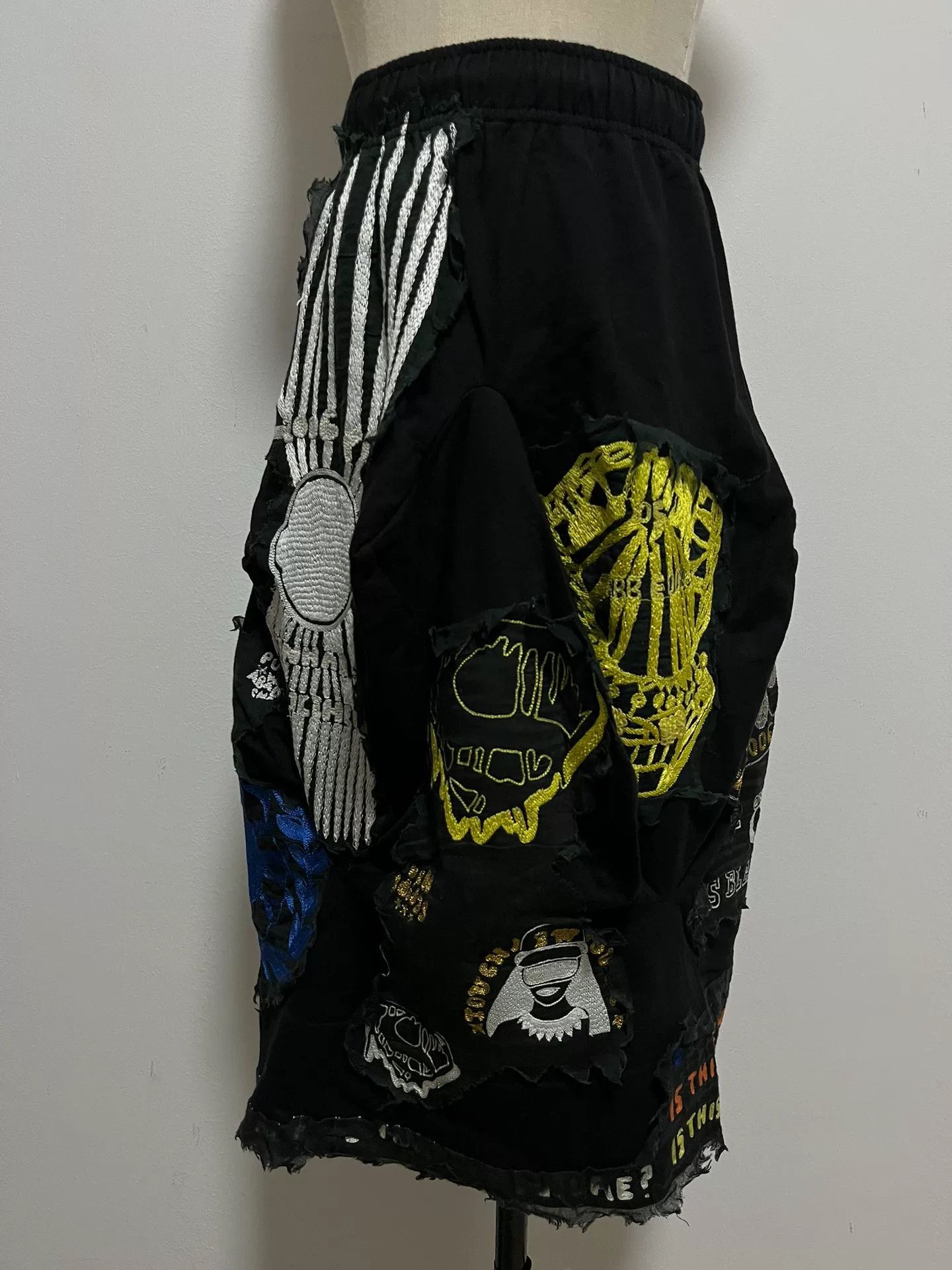 Bernhard Willhelm Bernhard Willhelm Graffiti Embroidery Skirt Size 36" / US 14 / IT 50 - 6 Thumbnail