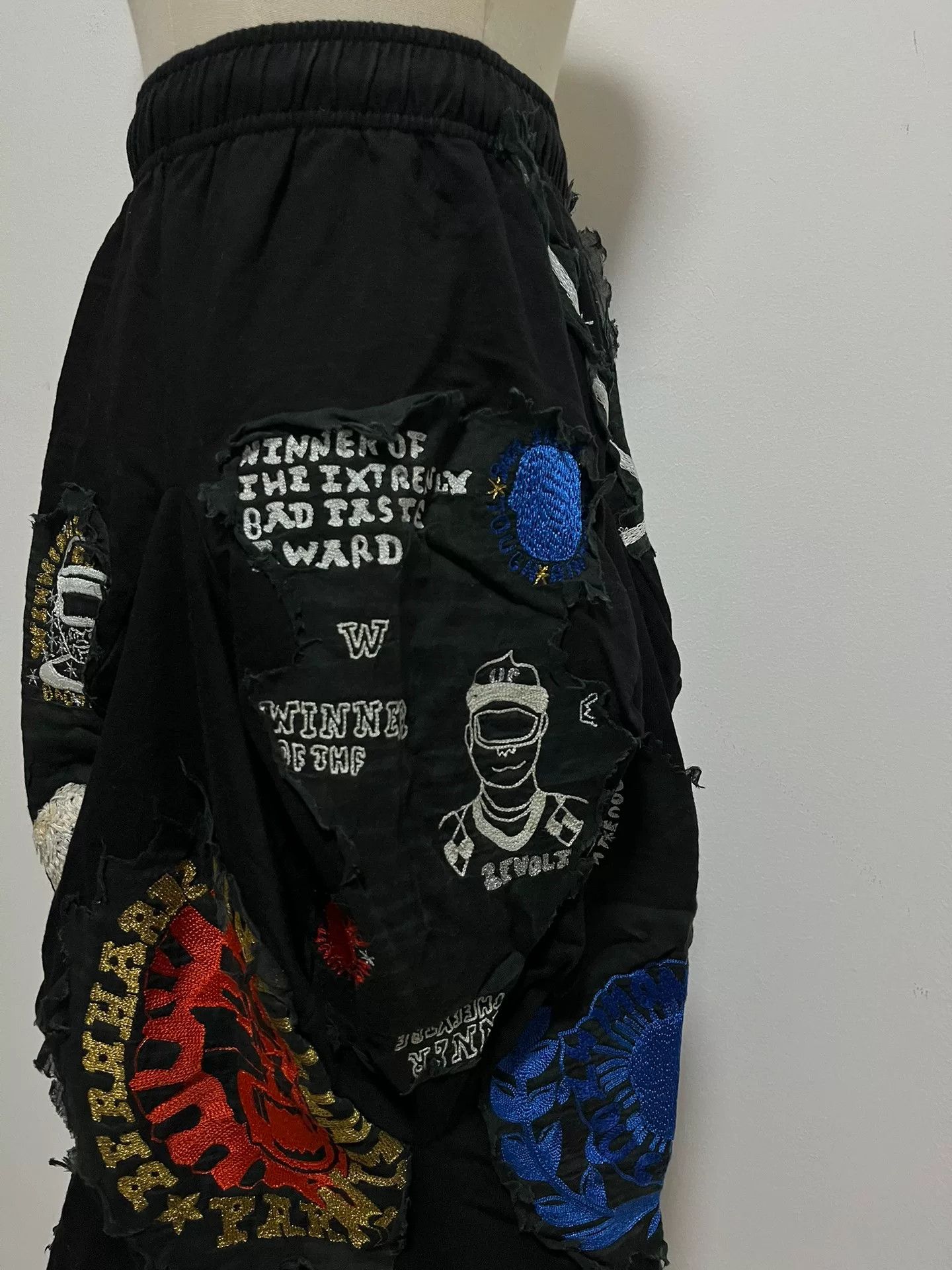 Bernhard Willhelm Bernhard Willhelm Graffiti Embroidery Skirt Size 36" / US 14 / IT 50 - 5 Thumbnail