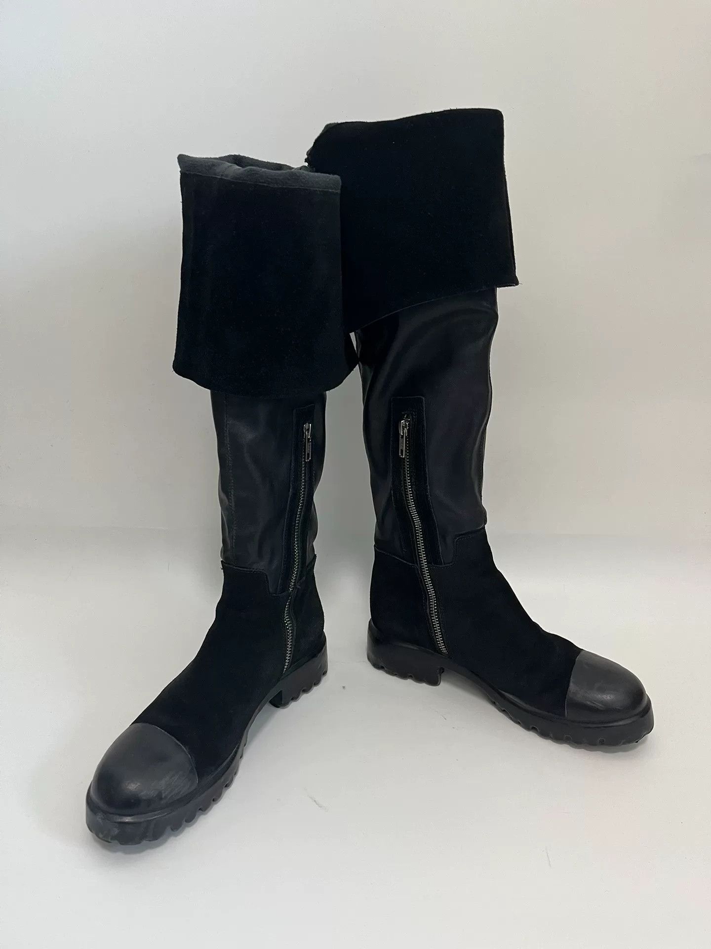 SALLE PRIVEE PRIVEE Italian High Boots 37 Size US 6 / IT 36 - 4 Thumbnail