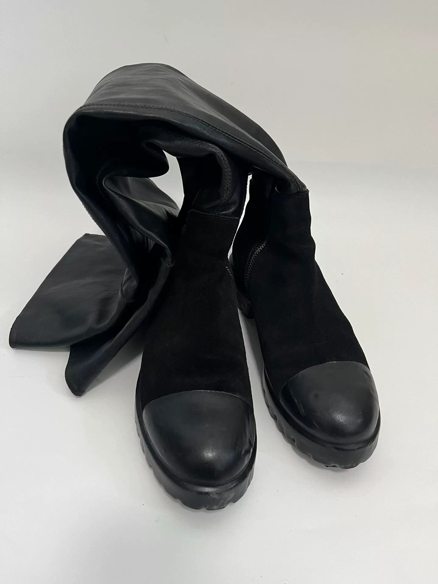 SALLE PRIVEE PRIVEE Italian High Boots 37 Size US 6 / IT 36 - 7 Thumbnail