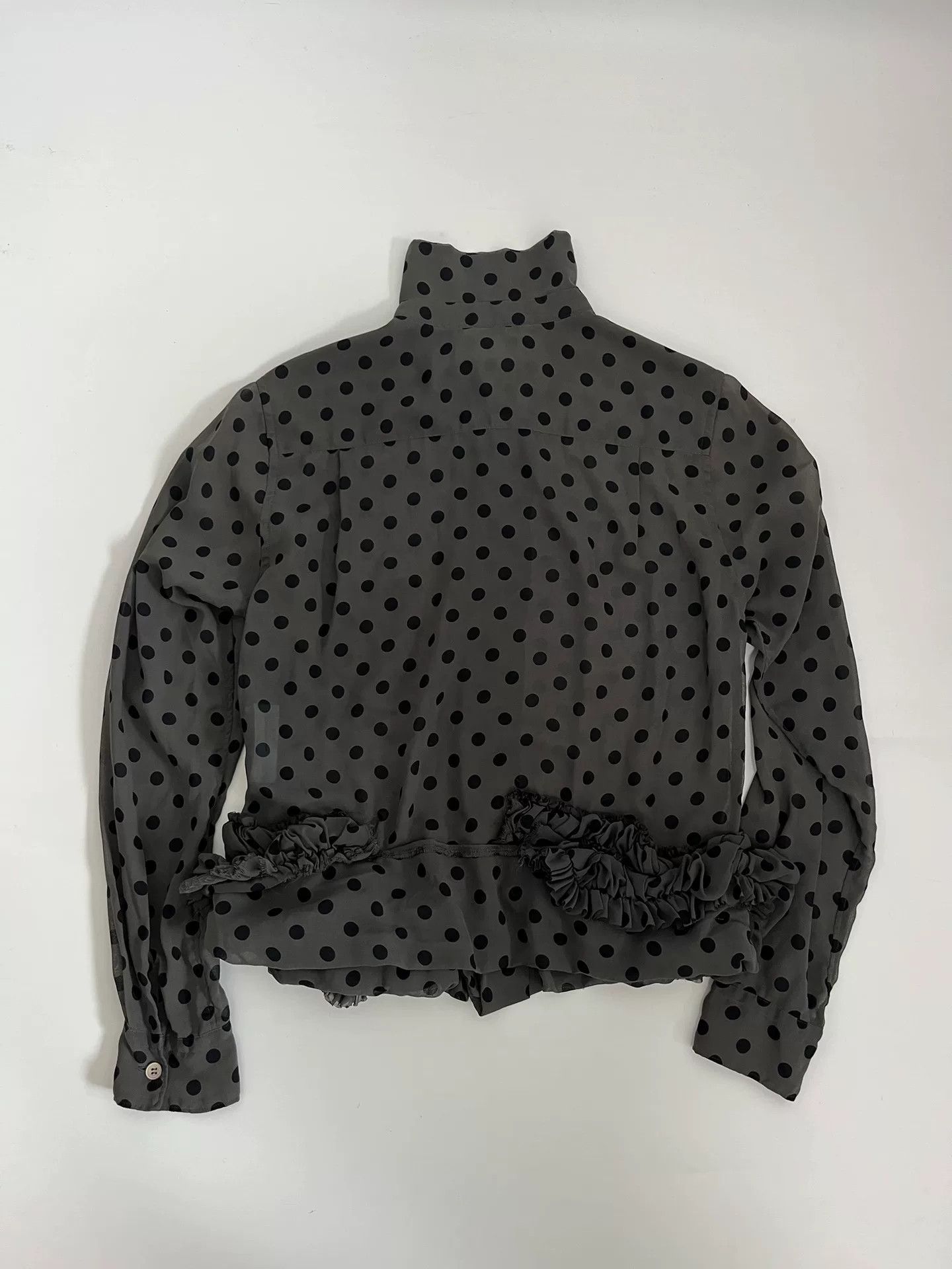 Rei Kawakubo Comme des Garçons Polka Dot Shirt Size XS / US 0-2 / IT 36-38 - 5 Thumbnail