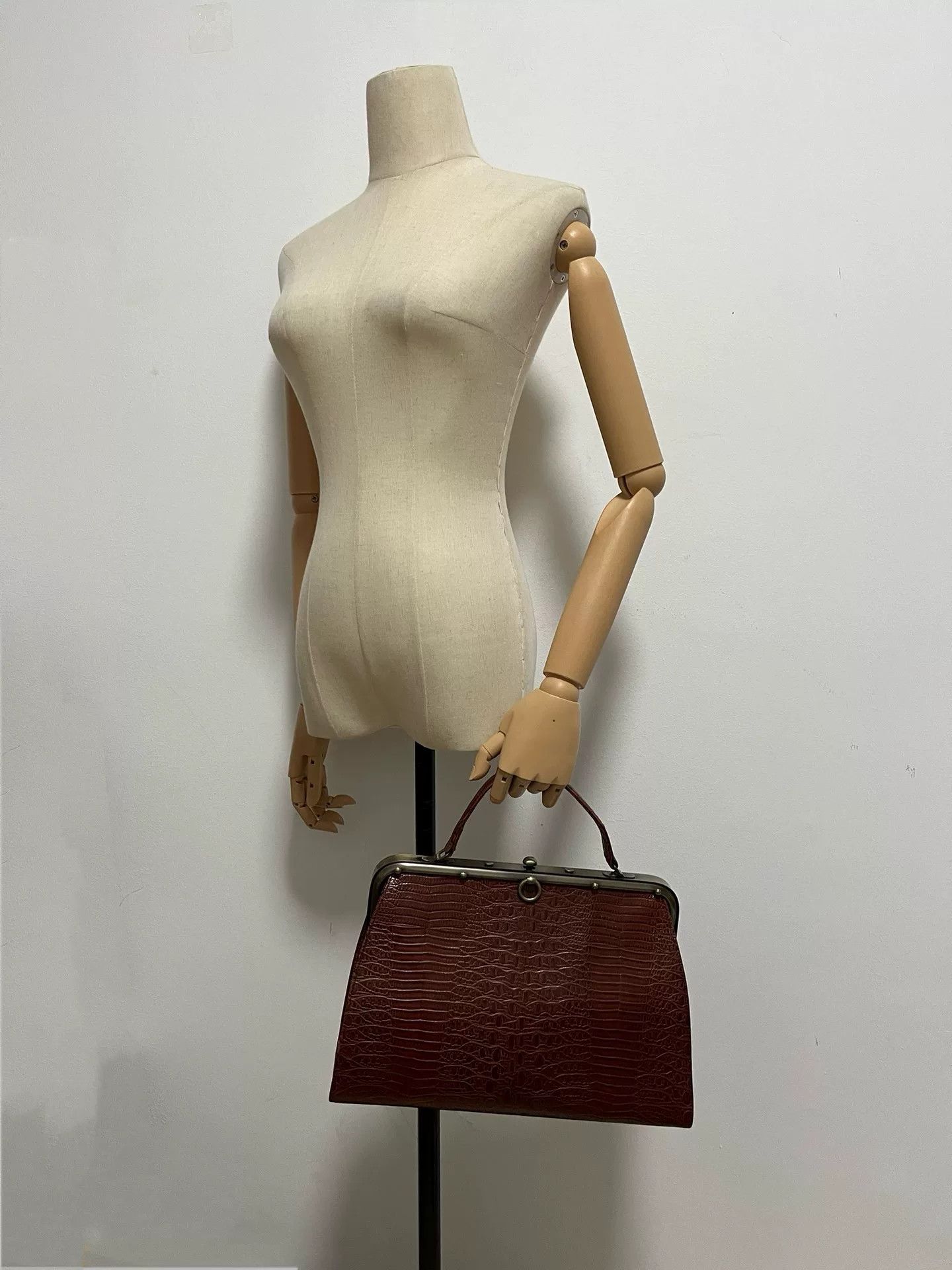 Jean Paul Gaultier Jean Paul Gaultier Large Clasp Handbag Size ONE SIZE - 2 Thumbnail