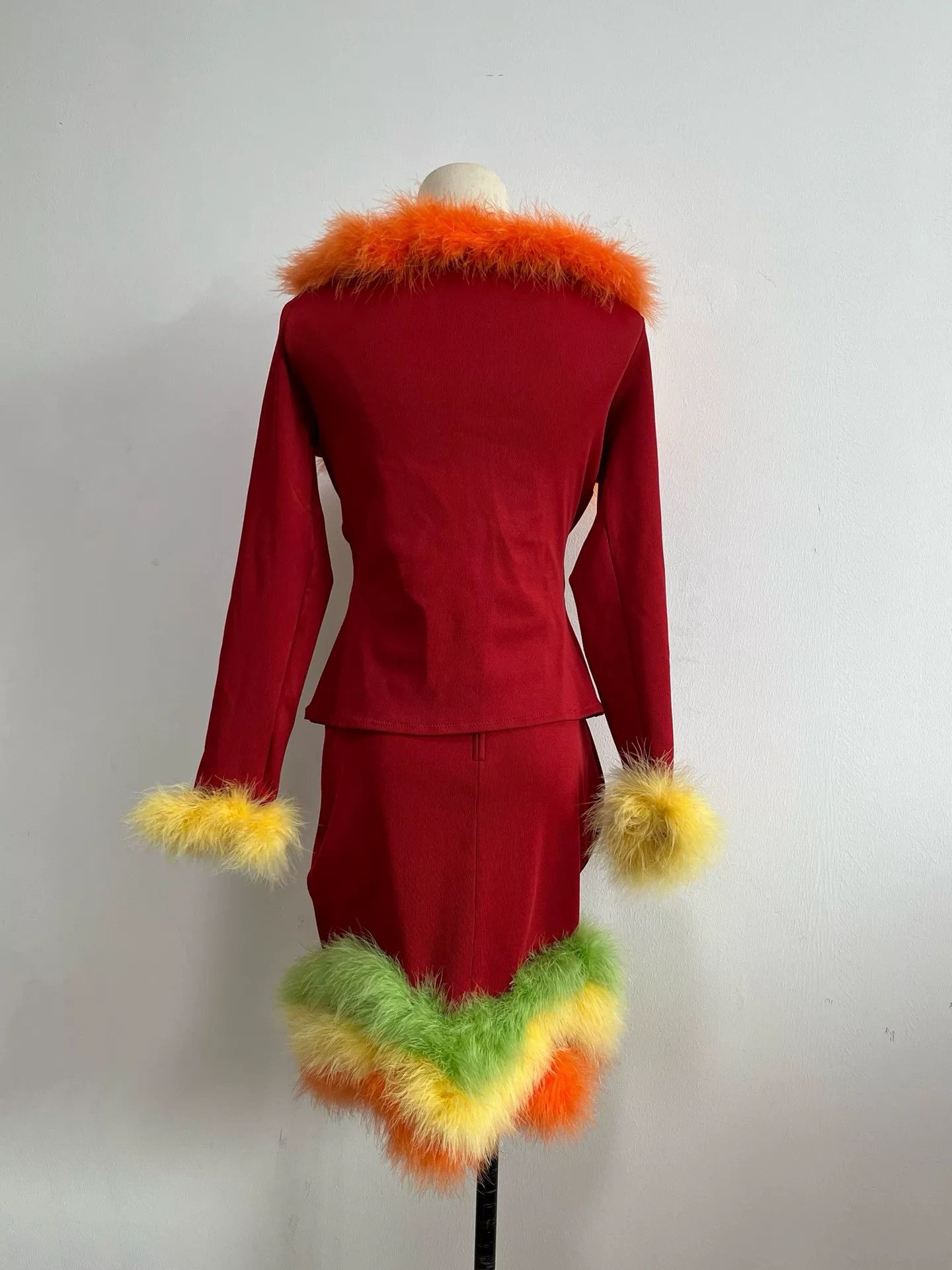 Jean Paul Gaultier Jean Paul Gaultier 1989FW Red Set Size M / US 6-8 / IT 42-44 - 2 Thumbnail