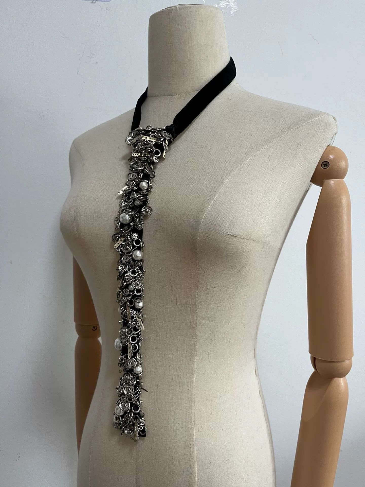 Comme des Garcons Comme des Garçons Tricot Metal Accessory Tie Size ONE SIZE - 7 Thumbnail