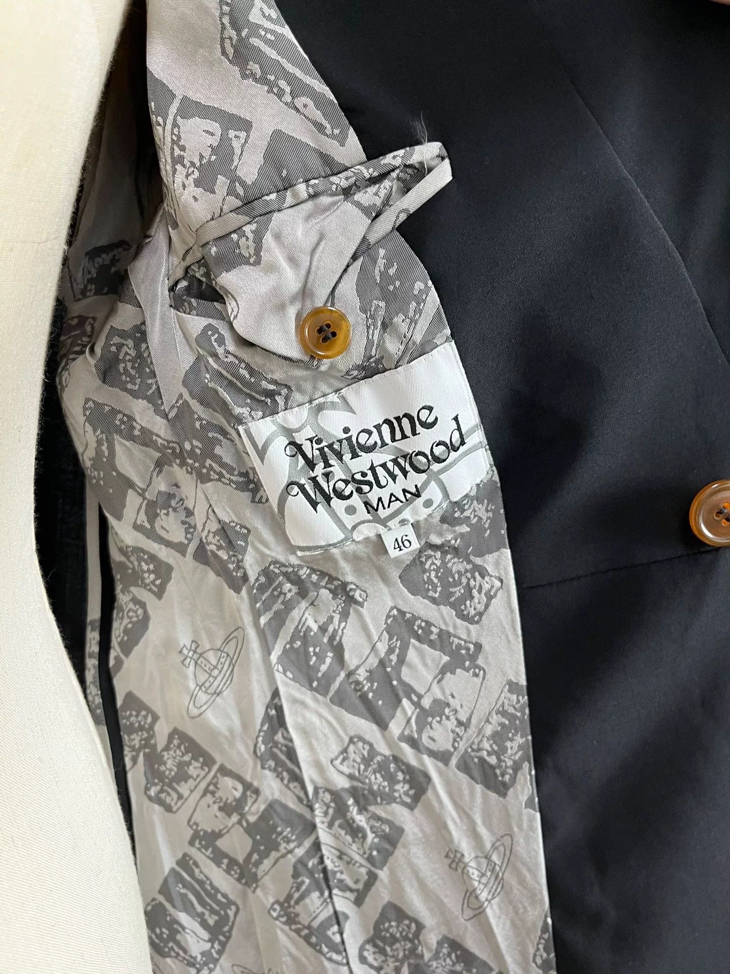 Vivienne Westwood Vivienne Westwood Man Slant-Front Blazer Size US S / EU 44-46 / 1 - 7 Thumbnail