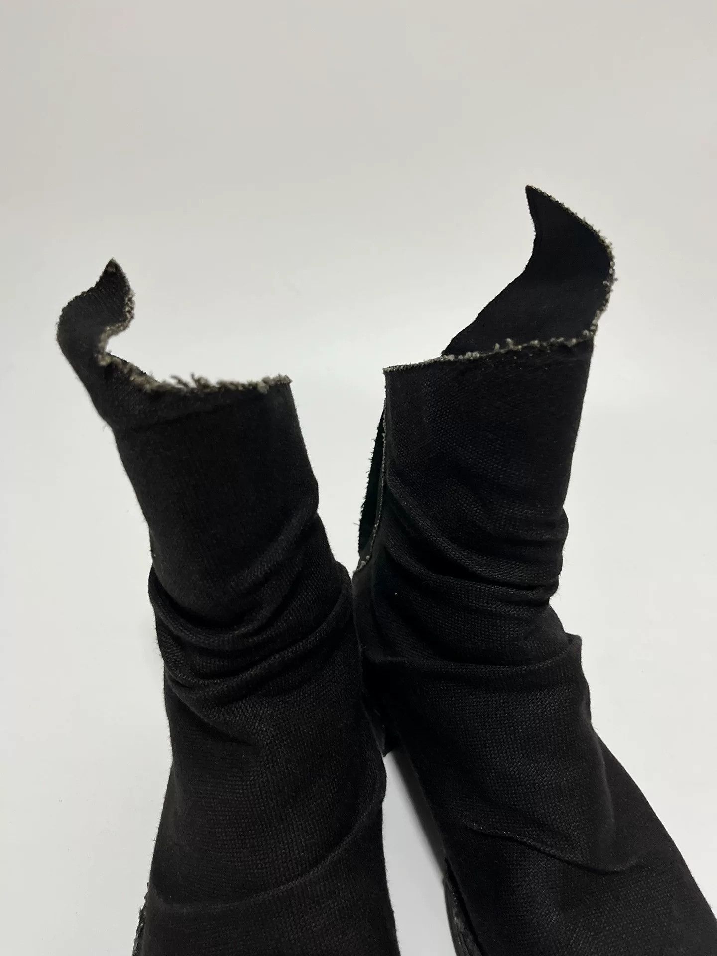 Yohji Yamamoto Yohji Yamamoto x CHEREVICHKIOTVICHKI Linen Boots Size US 6 / IT 36 - 8 Thumbnail