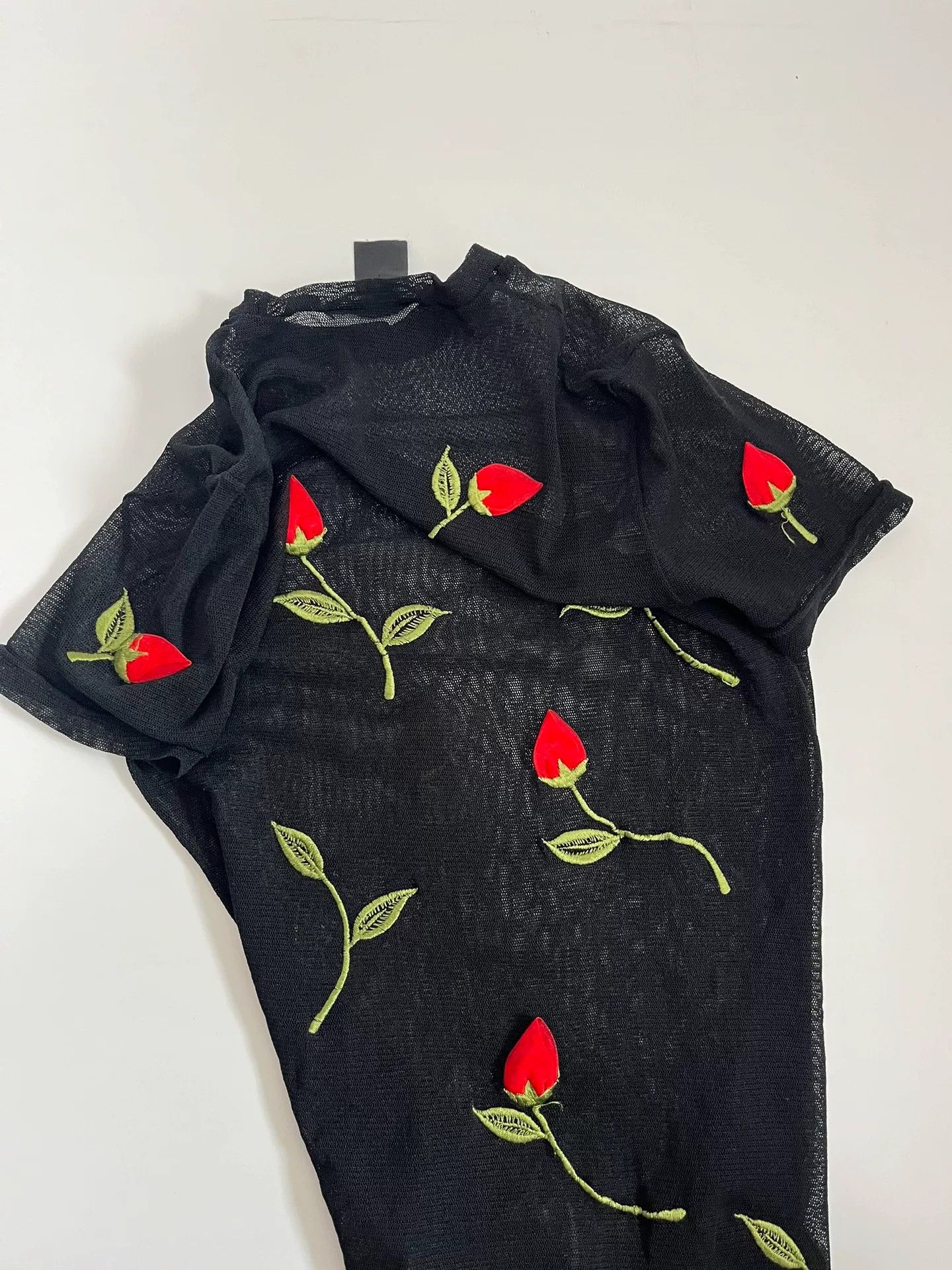 Vivienne Tam Vivienne Tam Embroidered Floral Mesh Dress Size S / US 4 / IT 40 - 8 Thumbnail
