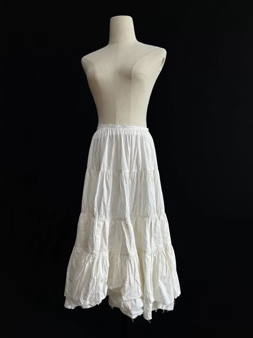 Rei Kawakubo Comme des Garçons 2006SS White Puff Skirt Size 38" / US 16 / IT 52 - 7 Thumbnail