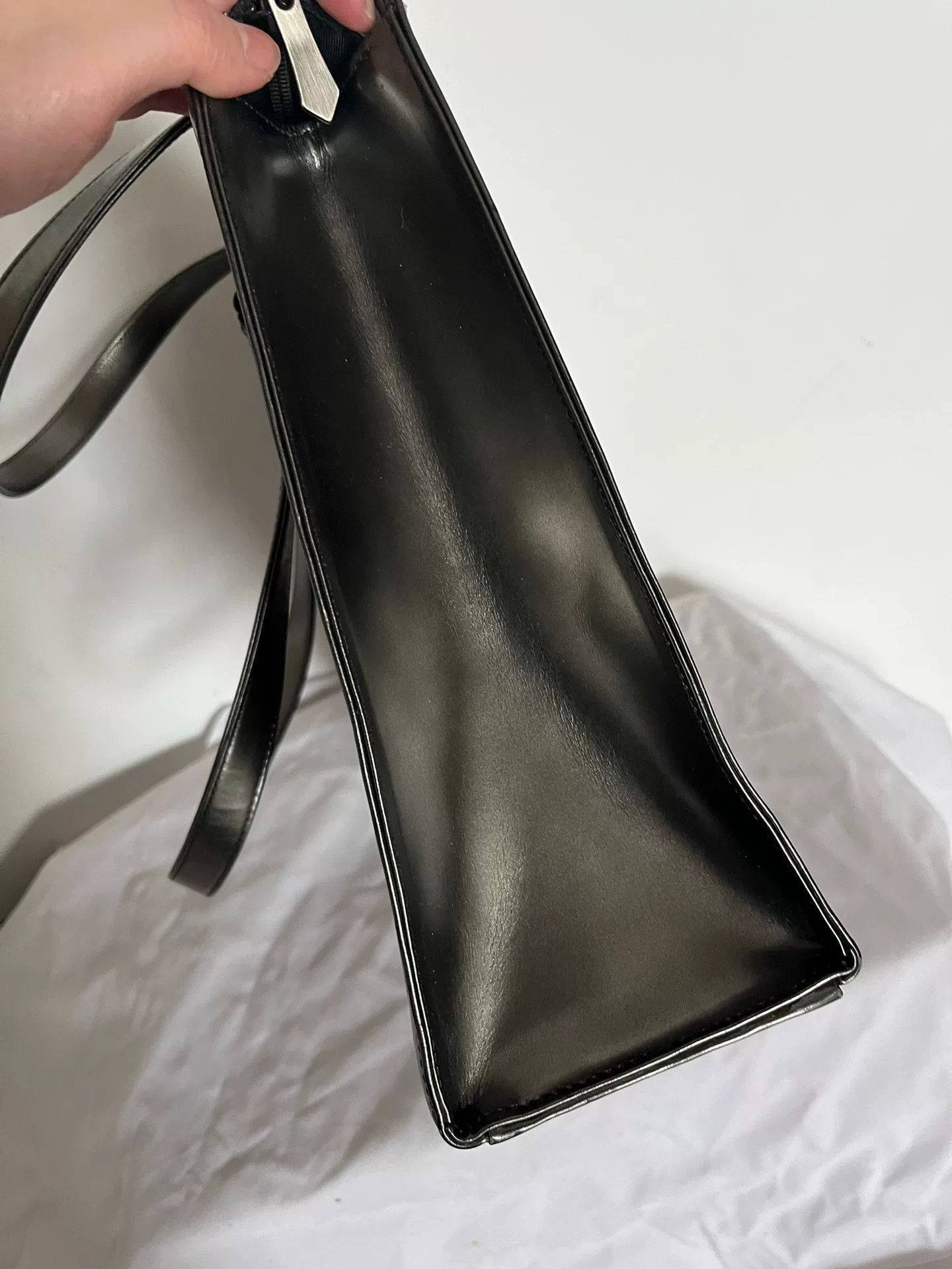 Jean Paul Gaultier Jean Paul Gaultier Silver Rose Handbag Size ONE SIZE - 8 Thumbnail