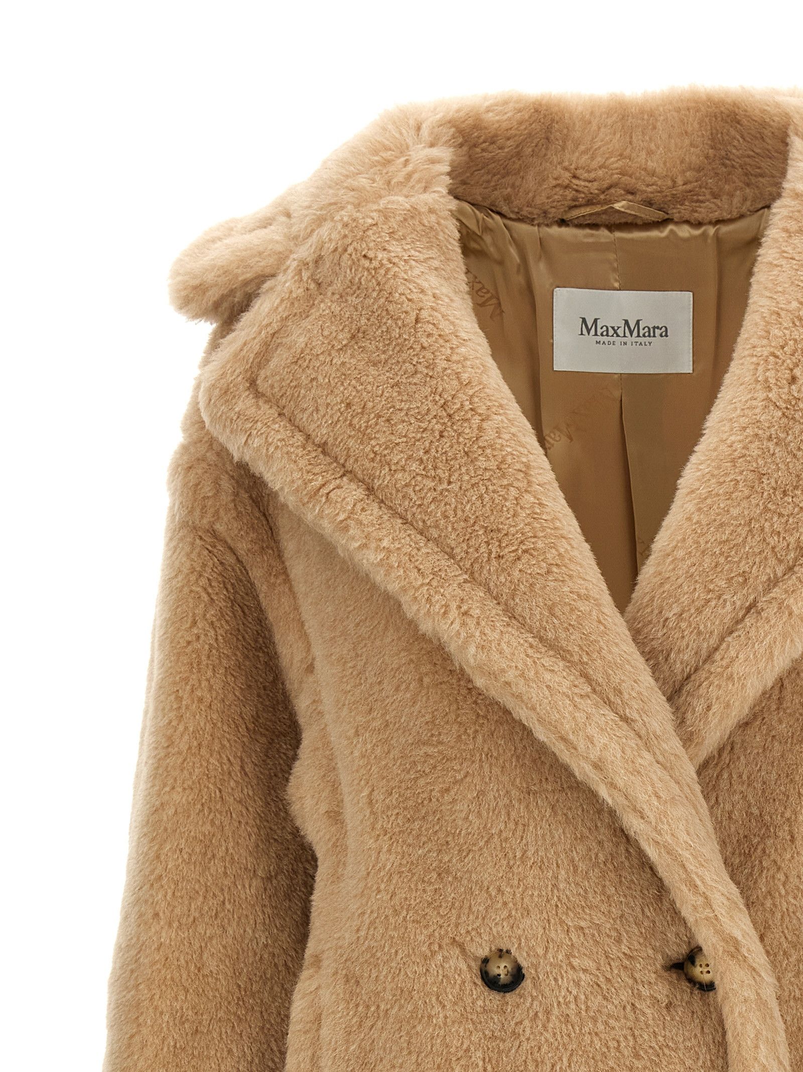 Max Mara 'Tedgirl - Teddy Bear Icon' coat Size L / US 10 / IT 46 - 3 Thumbnail