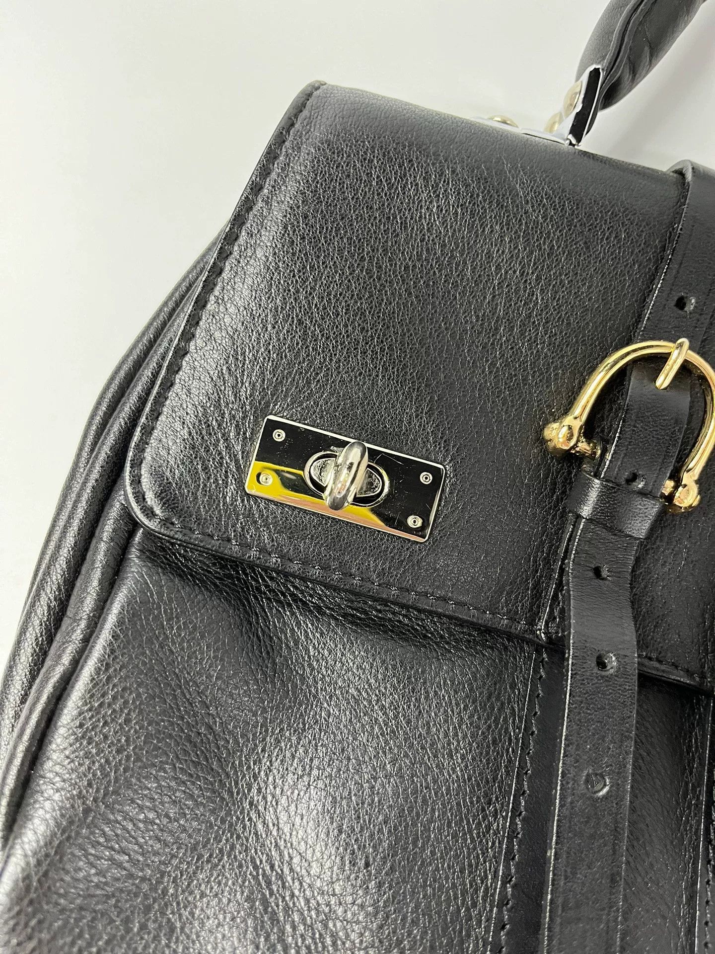 Vivienne Westwood Vivienne Westwood Black Large Accordion Handbag Size ONE SIZE - 2 Thumbnail