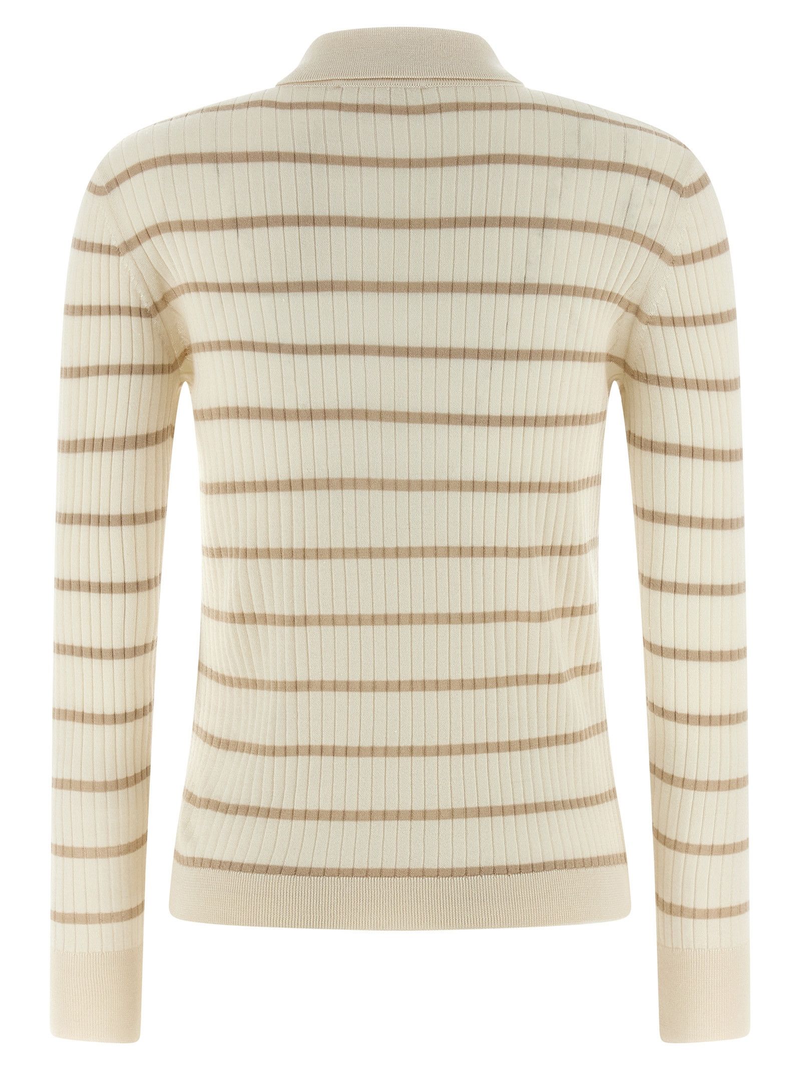 Max Mara 'MxpGitano' polo shirt Size L / US 10 / IT 46 - 2 Thumbnail