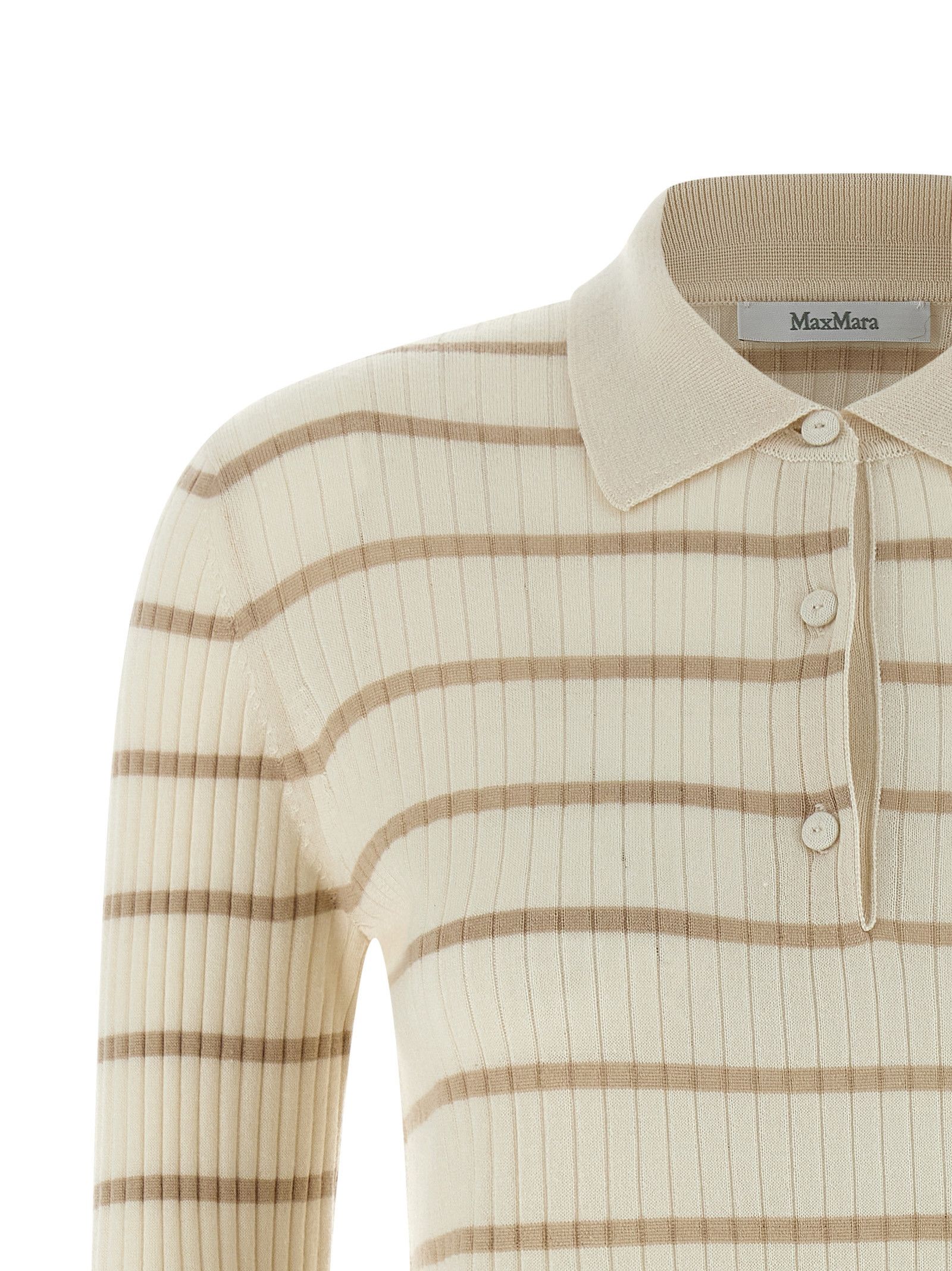 Max Mara 'MxpGitano' polo shirt Size S / US 4 / IT 40 - 3 Thumbnail