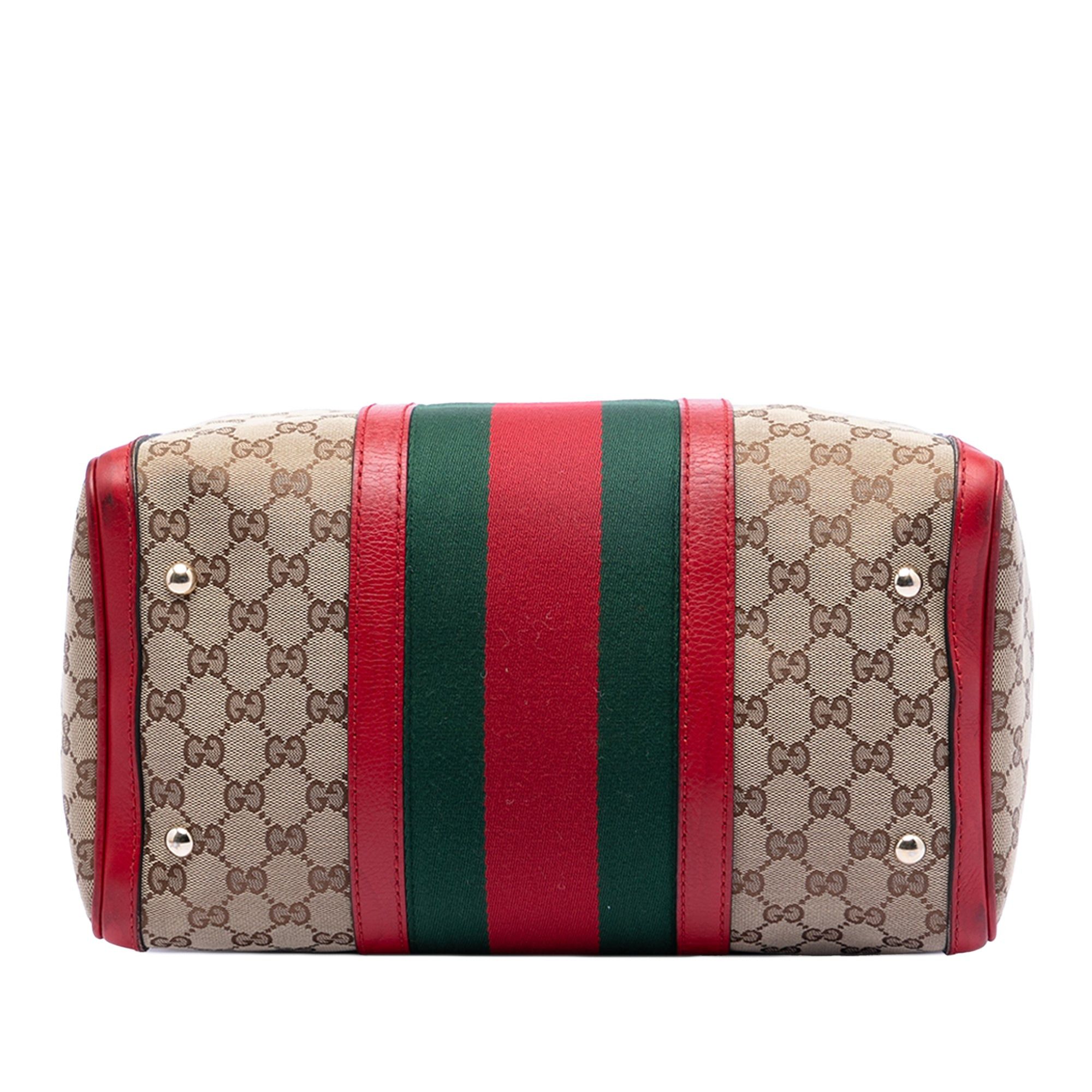 Gucci Medium GG Canvas Web Joy Boston Bag Size ONE SIZE - 3 Thumbnail
