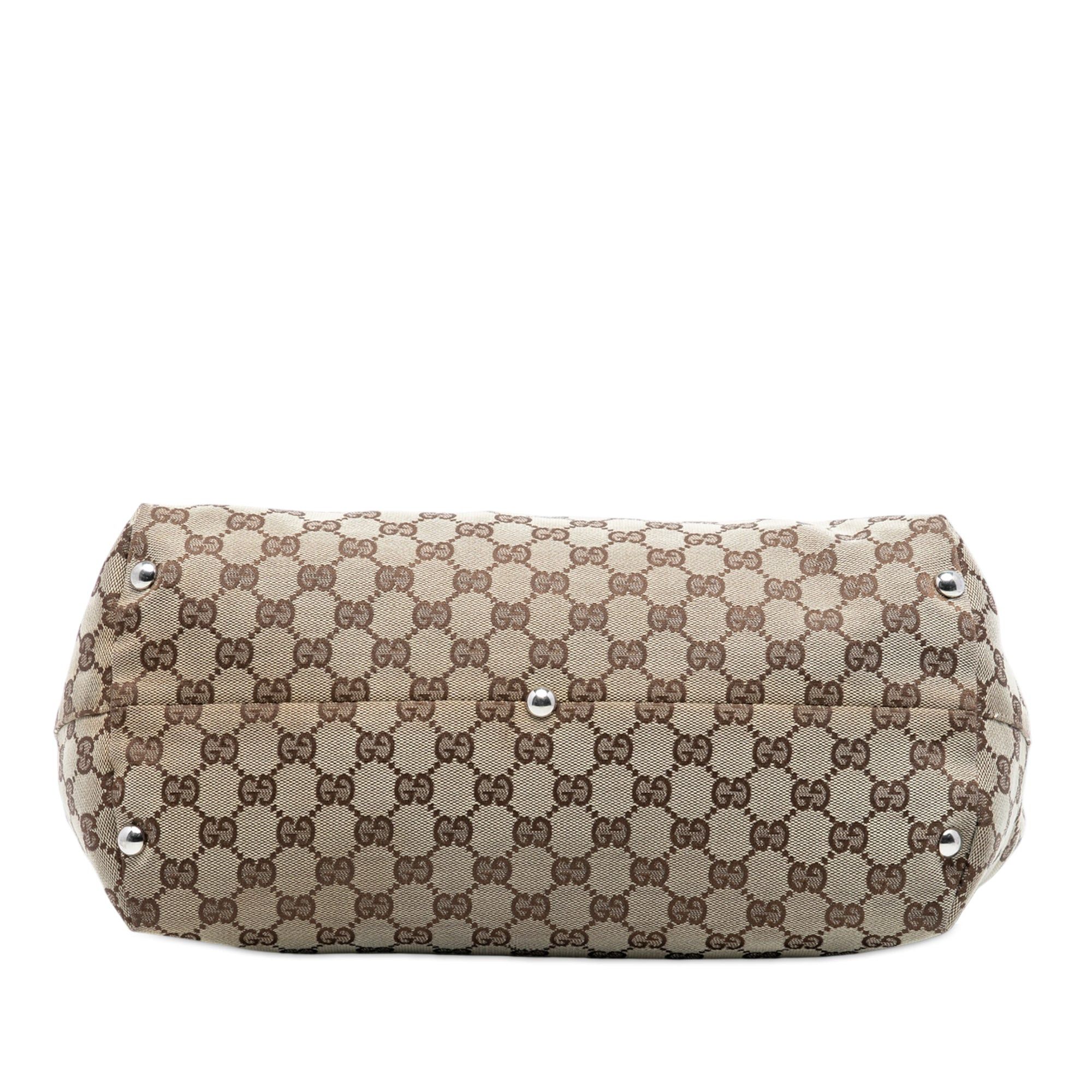 Gucci Medium GG Canvas Icon Bit Tote Size ONE SIZE - 3 Thumbnail