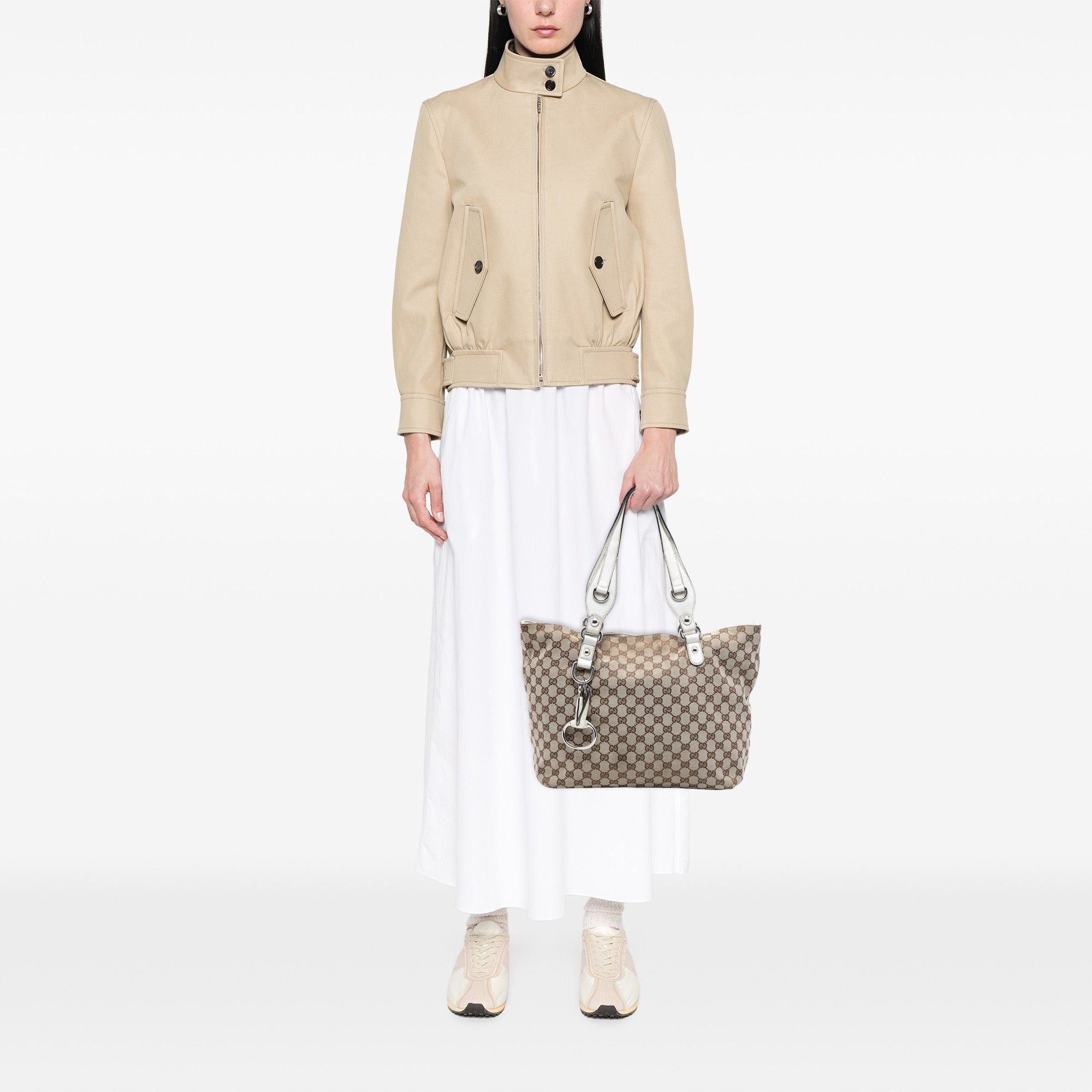 Gucci Medium GG Canvas Icon Bit Tote Size ONE SIZE - 7 Thumbnail