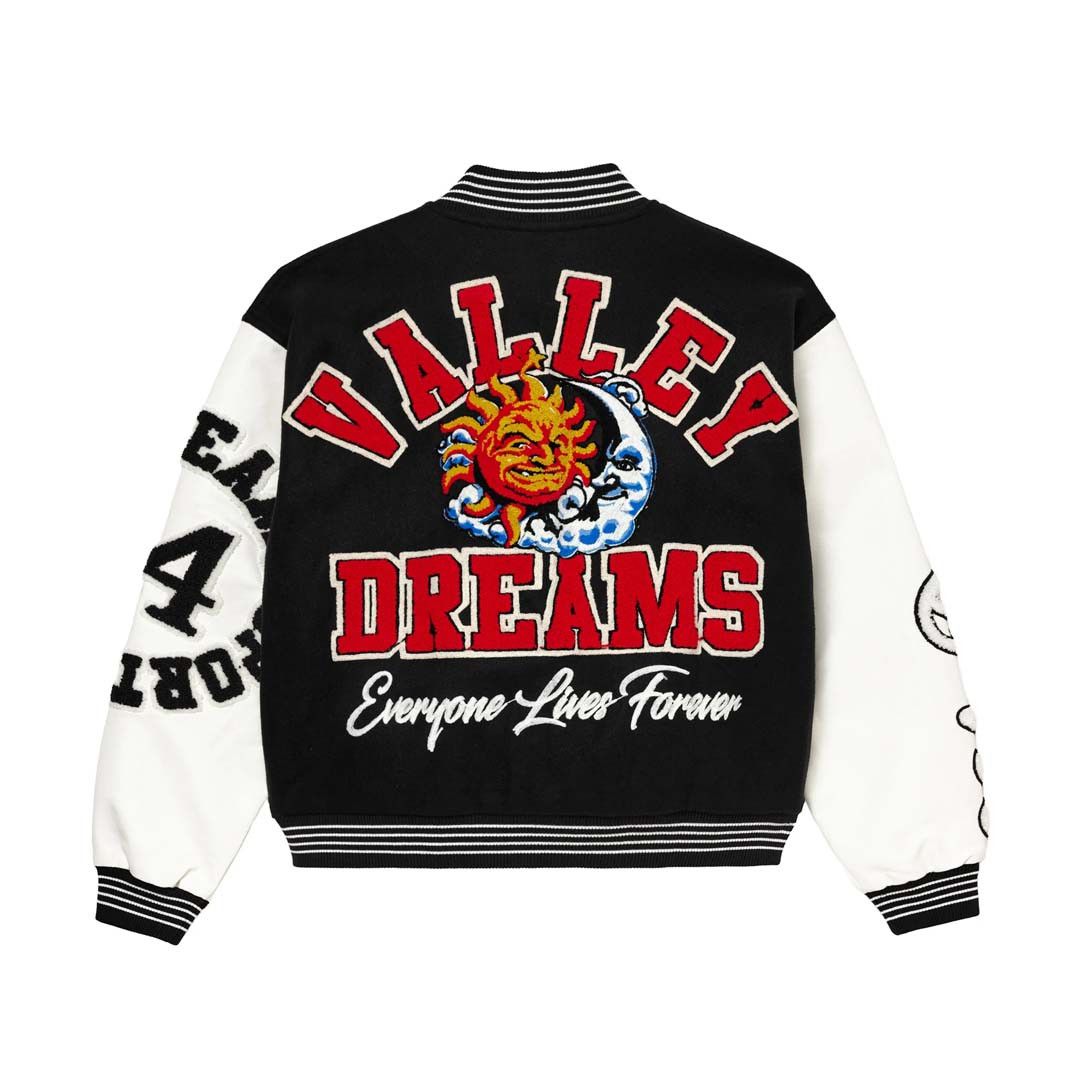 Vale Forever Alumni Black Varsity Jacket Size US L / EU 52-54 / 3 - 2 Thumbnail