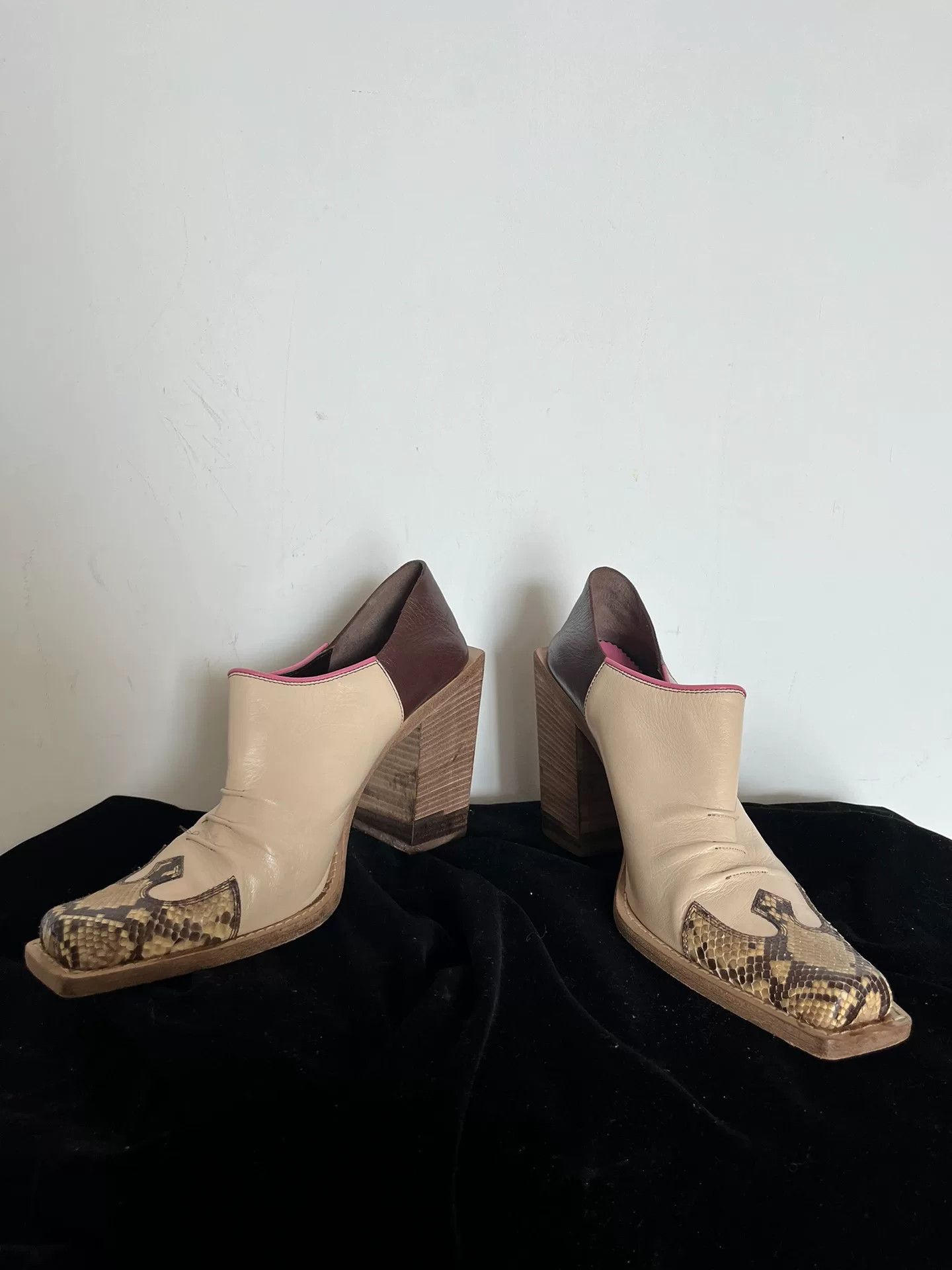 Miu Miu Miu Miu High-Heeled Boots Size US 8.5 / IT 38.5 - 2 Thumbnail