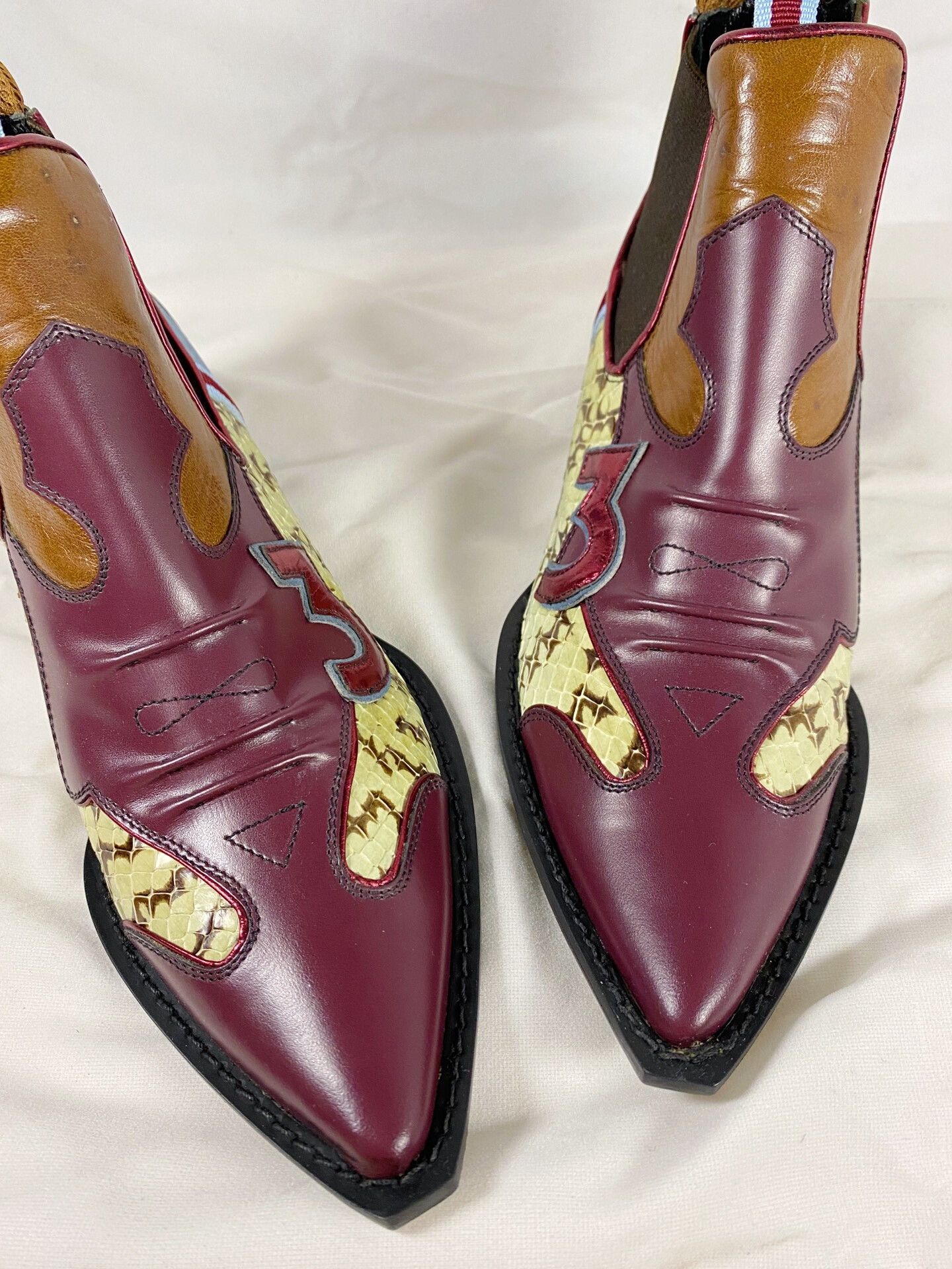 Miu Miu Miu Miu Kitten Heel Short Boots Size US 6.5 / IT 36.5 - 4 Thumbnail