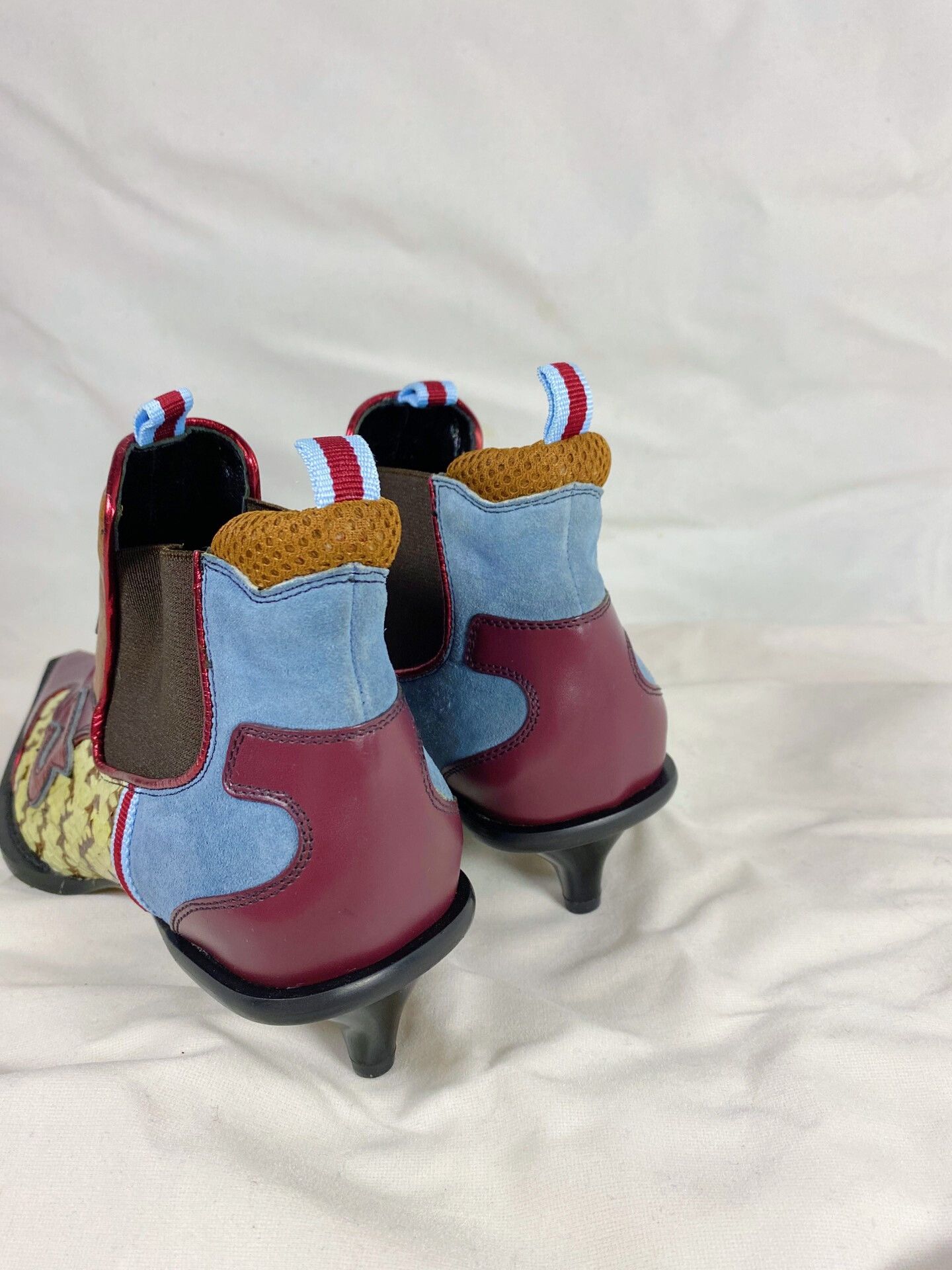 Miu Miu Miu Miu Kitten Heel Short Boots Size US 6.5 / IT 36.5 - 3 Thumbnail