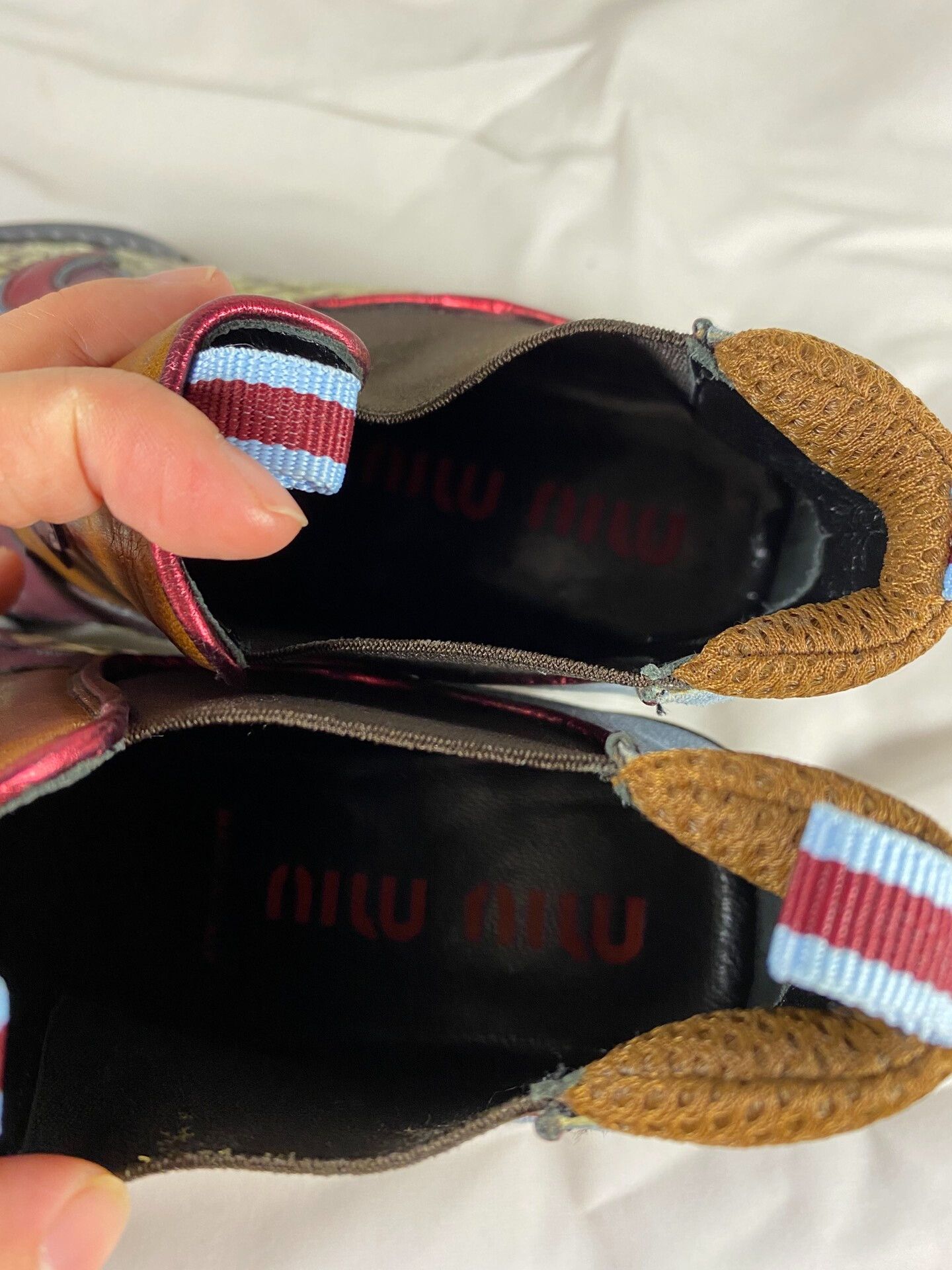 Miu Miu Miu Miu Kitten Heel Short Boots Size US 6.5 / IT 36.5 - 6 Thumbnail