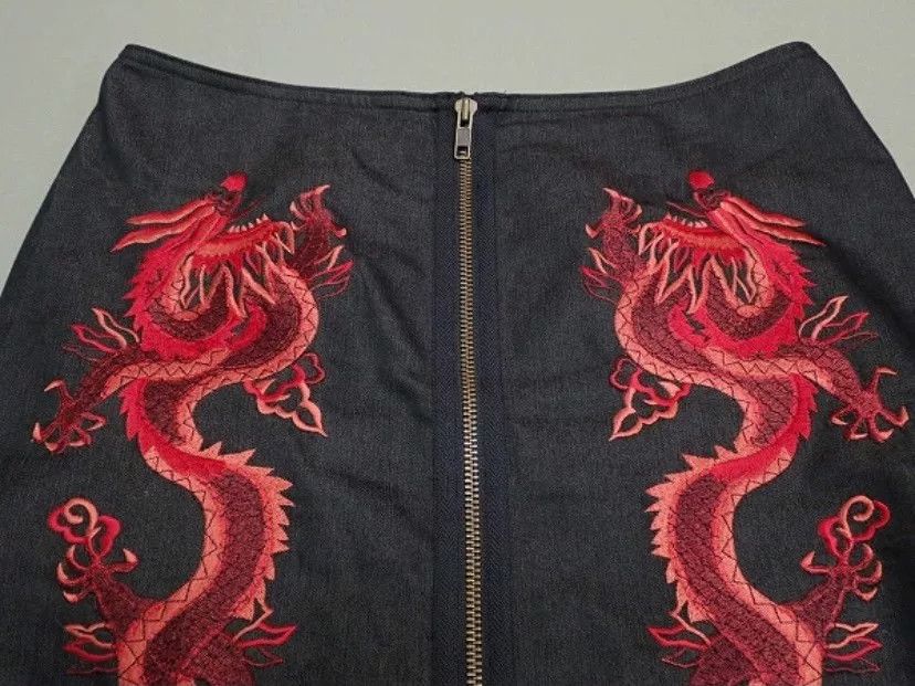 Vivienne Tam Vivienne Tam Dragon Embroidery Skirt Size 36" / US 14 / IT 50 - 3 Thumbnail
