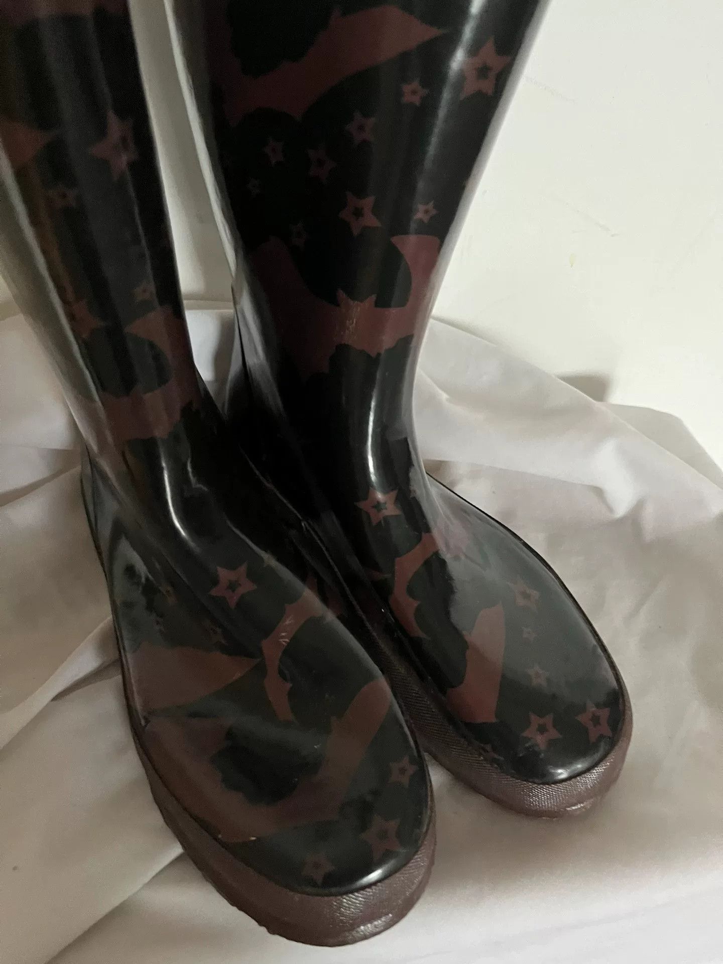 Jun Takahashi Undercover Witch Period Rain Boots Size US 9 / IT 39 - 4 Thumbnail