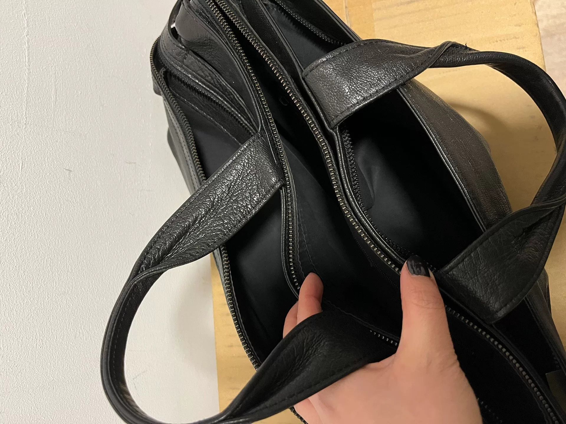 Yohji Yamamoto Yohji Yamamoto Zip Handbag Size ONE SIZE - 6 Thumbnail