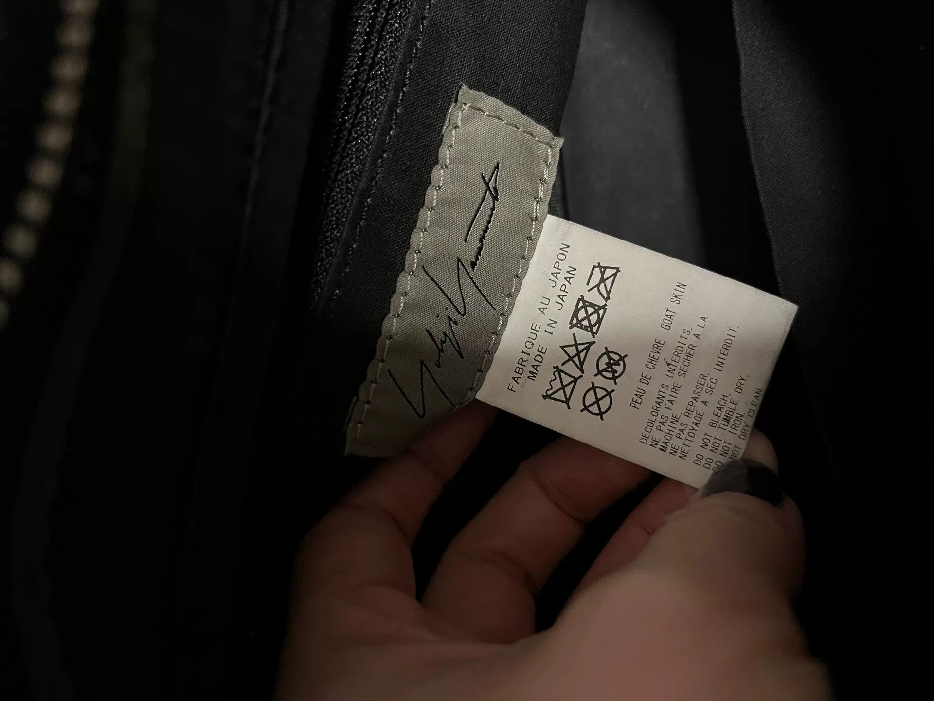 Yohji Yamamoto Yohji Yamamoto Zip Handbag Size ONE SIZE - 7 Thumbnail