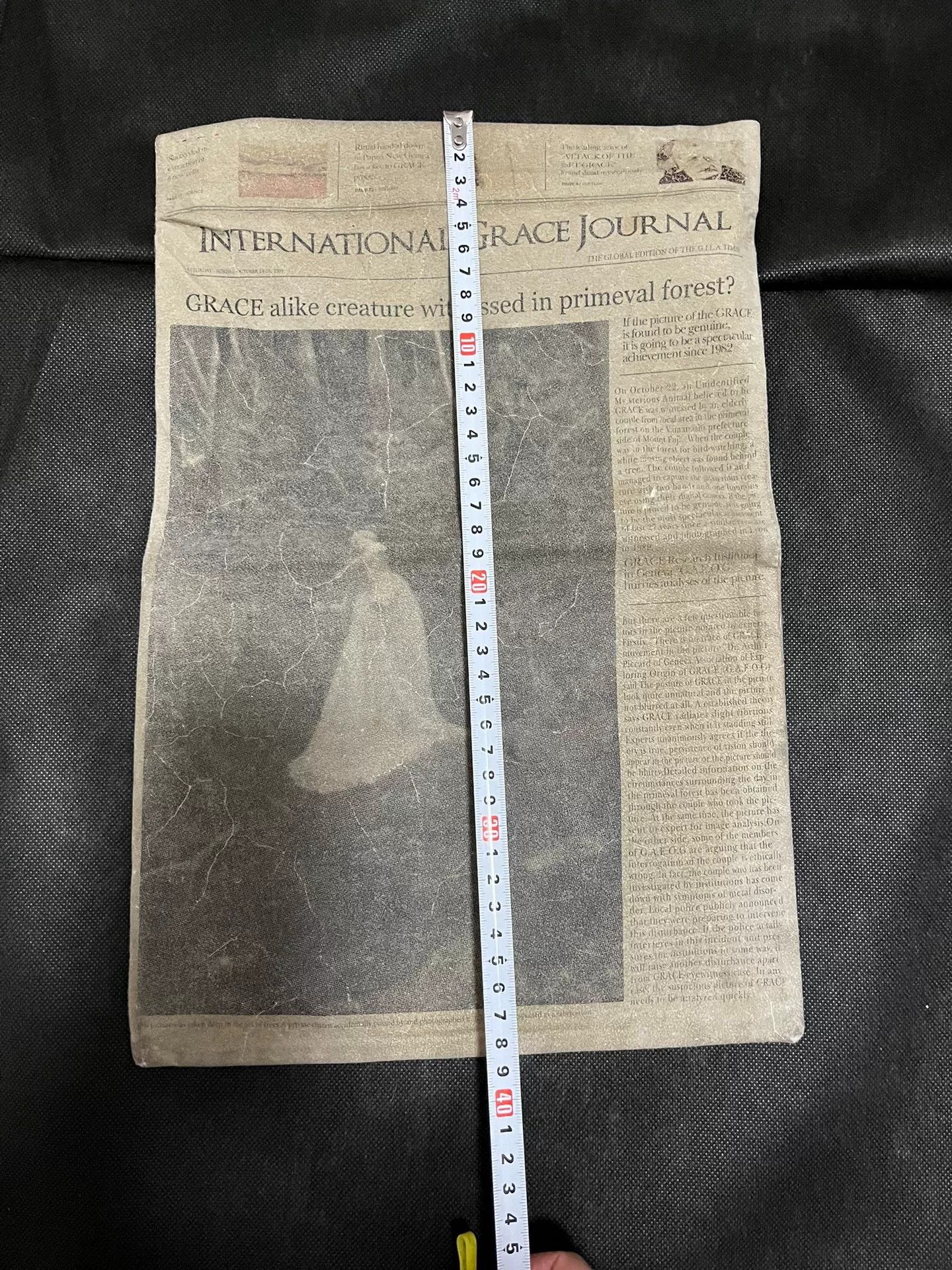 Undercover Undercover Grace Newspaper Print Clutch Size ONE SIZE - 6 Thumbnail