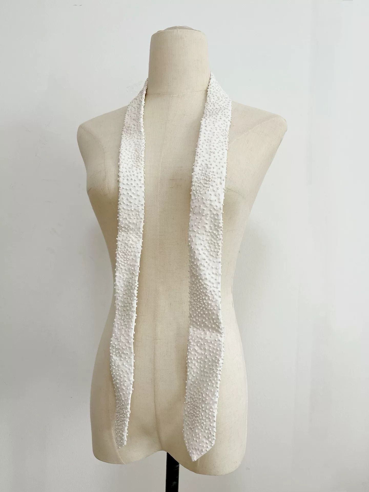 Ann Demeulemeester Ann Demeulemeester Embroidered Ball Tie Size ONE SIZE - 2 Thumbnail