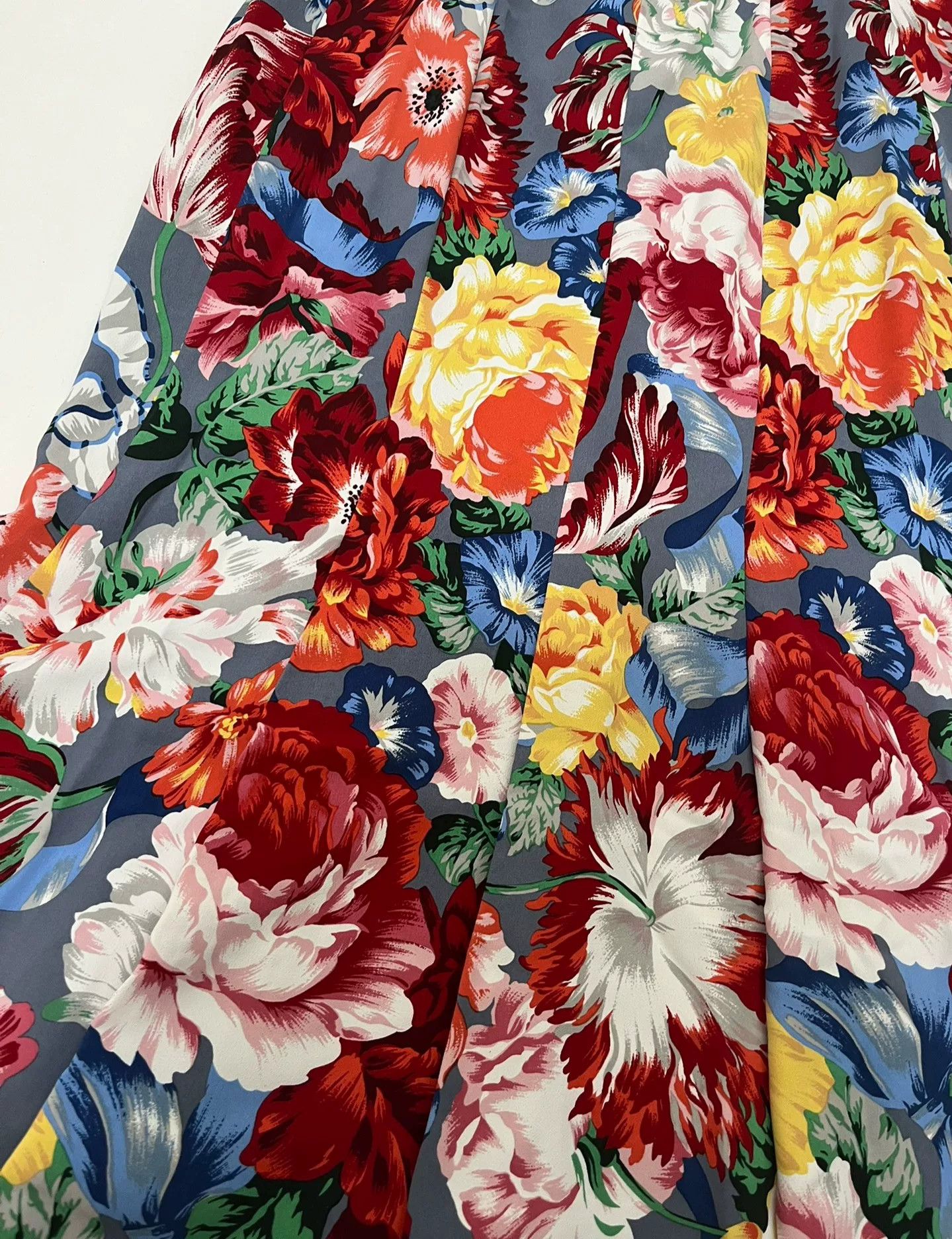 Kenzo Kenzo Paris Floral Skirt Size 31" - 6 Thumbnail