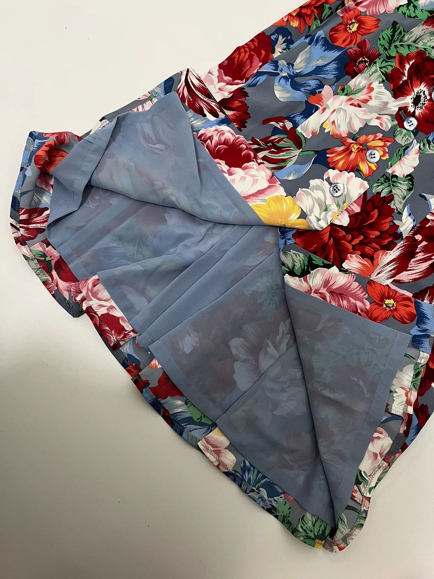 Kenzo Kenzo Paris Floral Skirt Size 31" - 2 Thumbnail