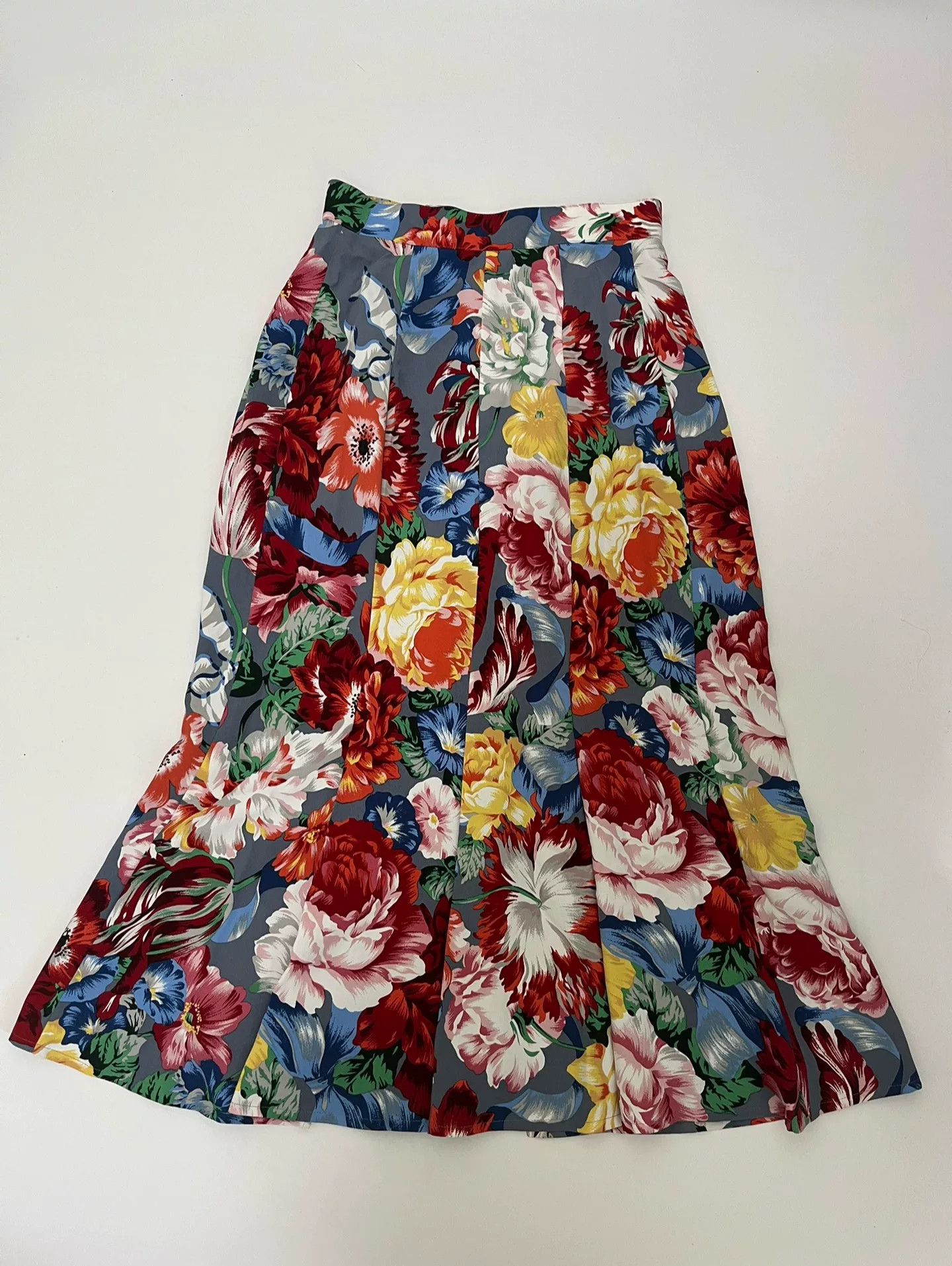 Kenzo Kenzo Paris Floral Skirt Size 31" - 5 Thumbnail