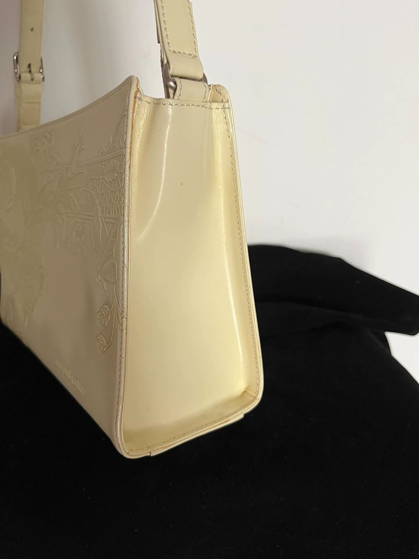 Jean Paul Gaultier Jean Paul Gaultier Beige Underarm Handbag Size ONE SIZE - 3 Thumbnail