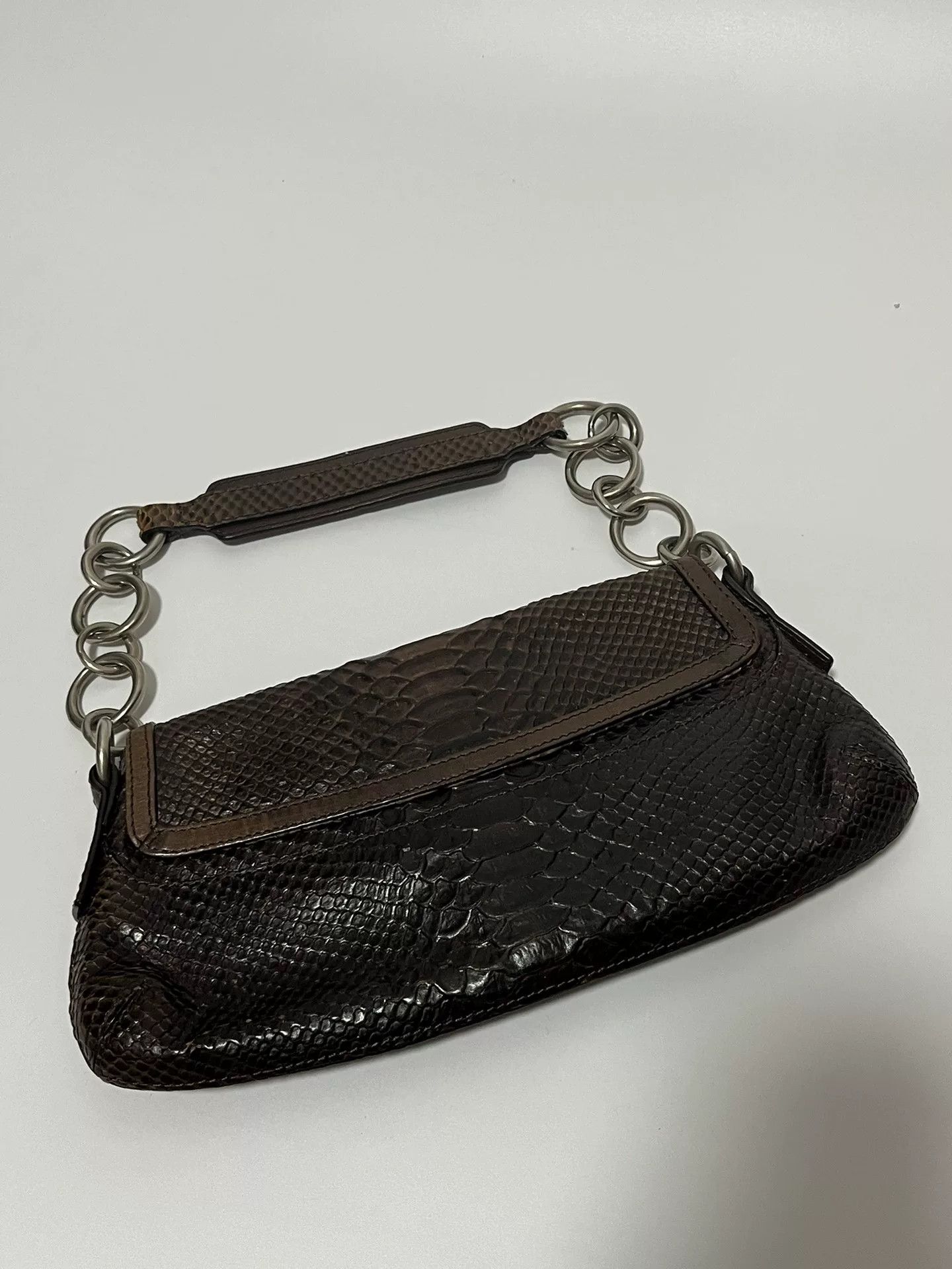 Kenzo Kenzo Snakeskin Underarm Bag Size ONE SIZE - 5 Thumbnail