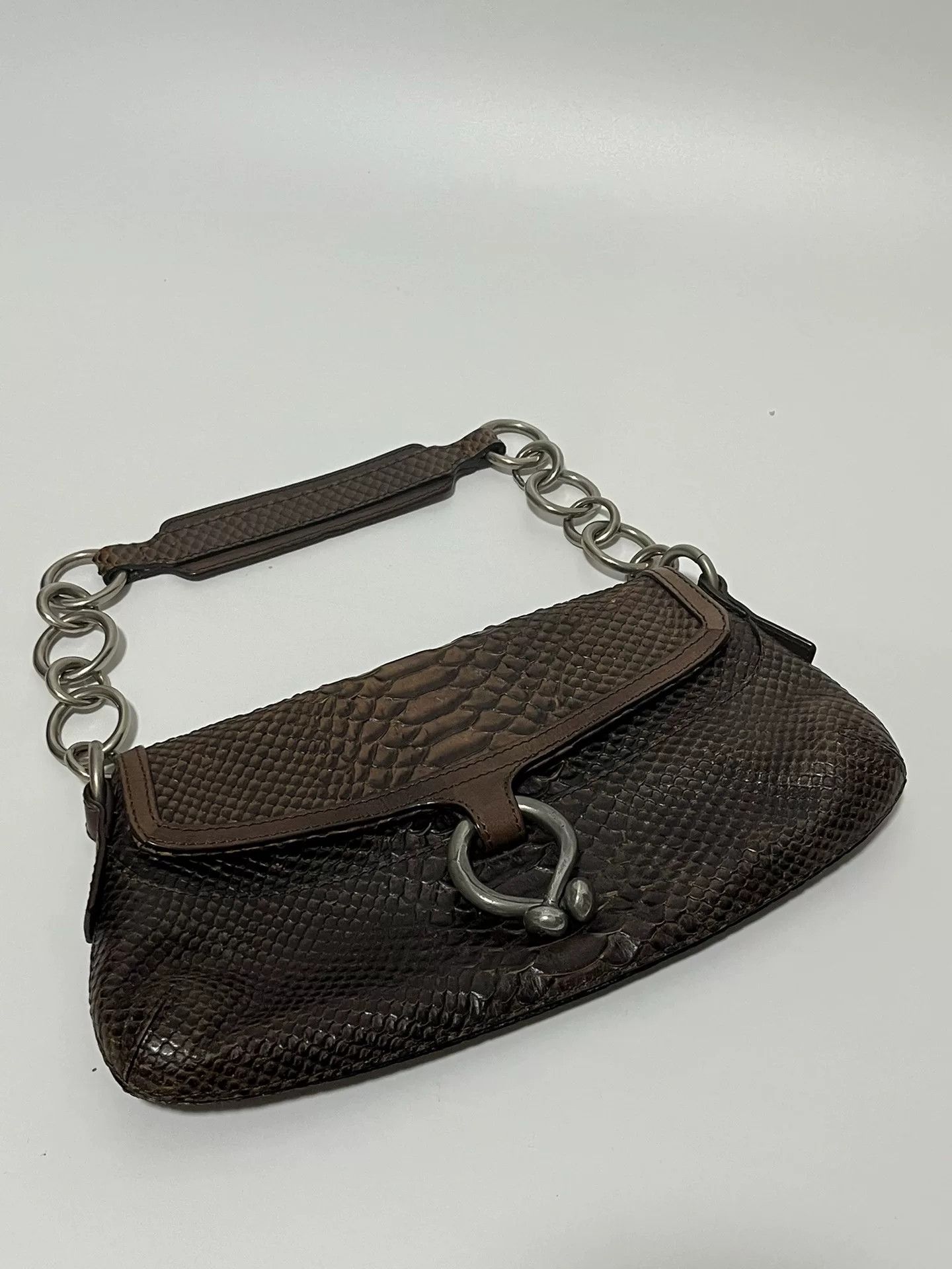 Kenzo Kenzo Snakeskin Underarm Bag Size ONE SIZE - 2 Thumbnail