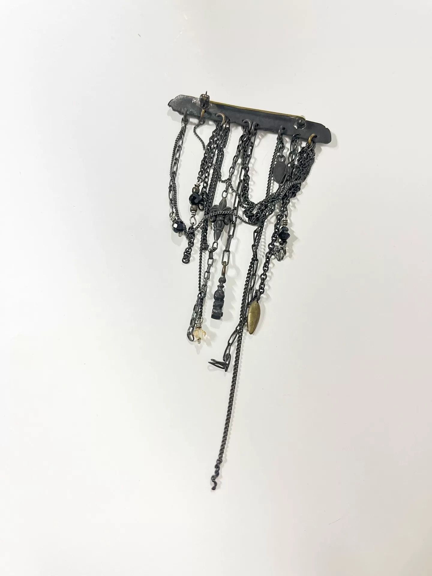 14th Addiction 14th Addiction Fringe Chain Brooch Size ONE SIZE - 2 Thumbnail