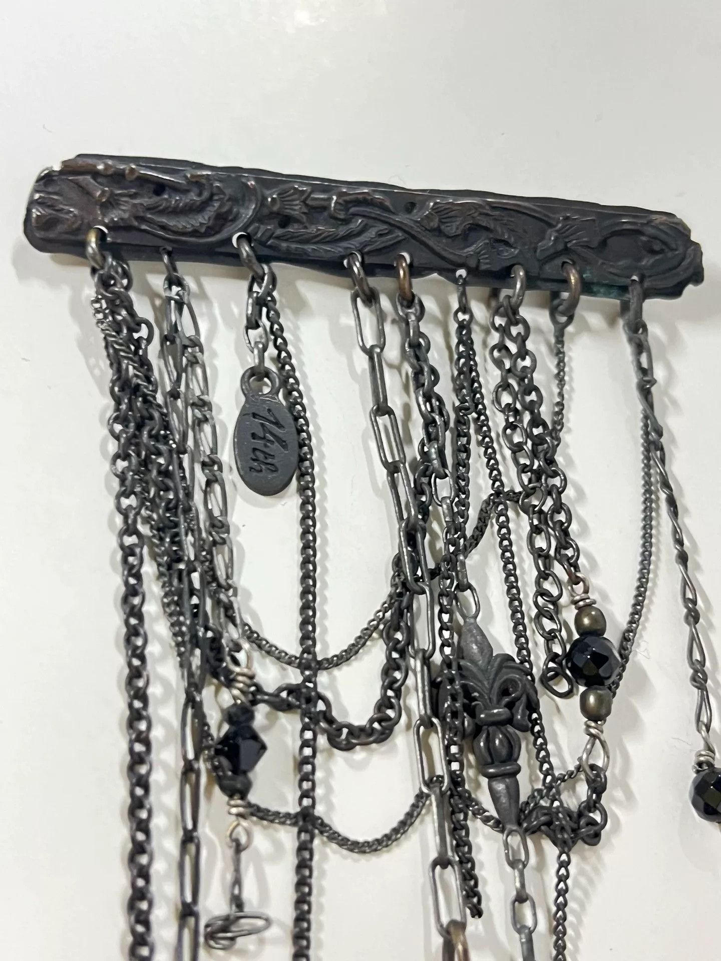 14th Addiction 14th Addiction Fringe Chain Brooch Size ONE SIZE - 4 Thumbnail