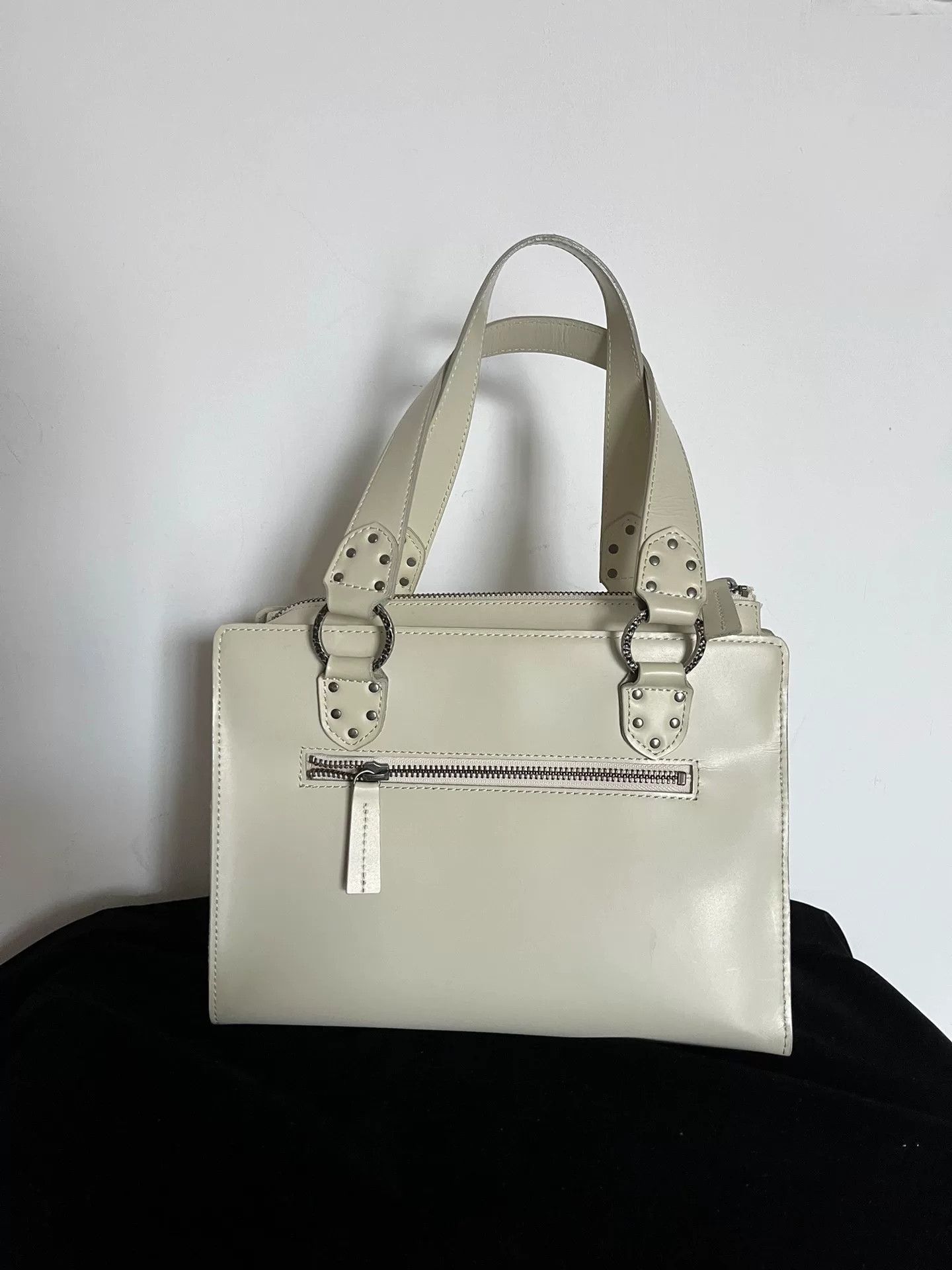 Jean Paul Gaultier Jean Paul Gaultier Teddy Bear White Handbag Size ONE SIZE - 3 Thumbnail