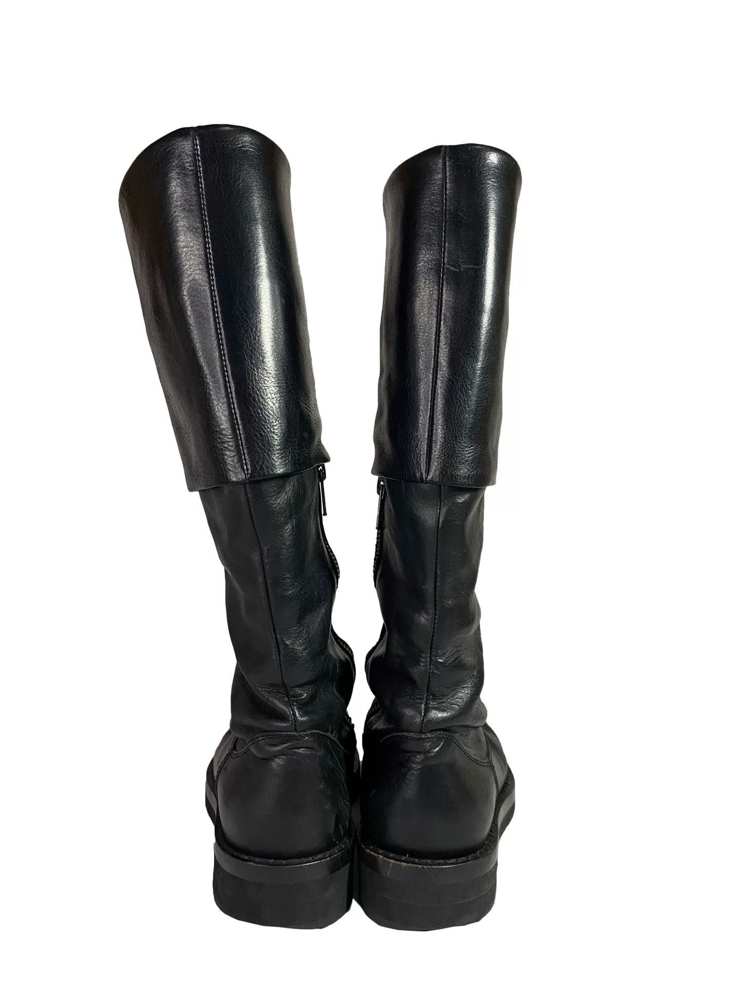 Ann Demeulemeester Ann Demeulemeester Knee-High Boots Size US 4.5 / IT 34.5 - 2 Thumbnail