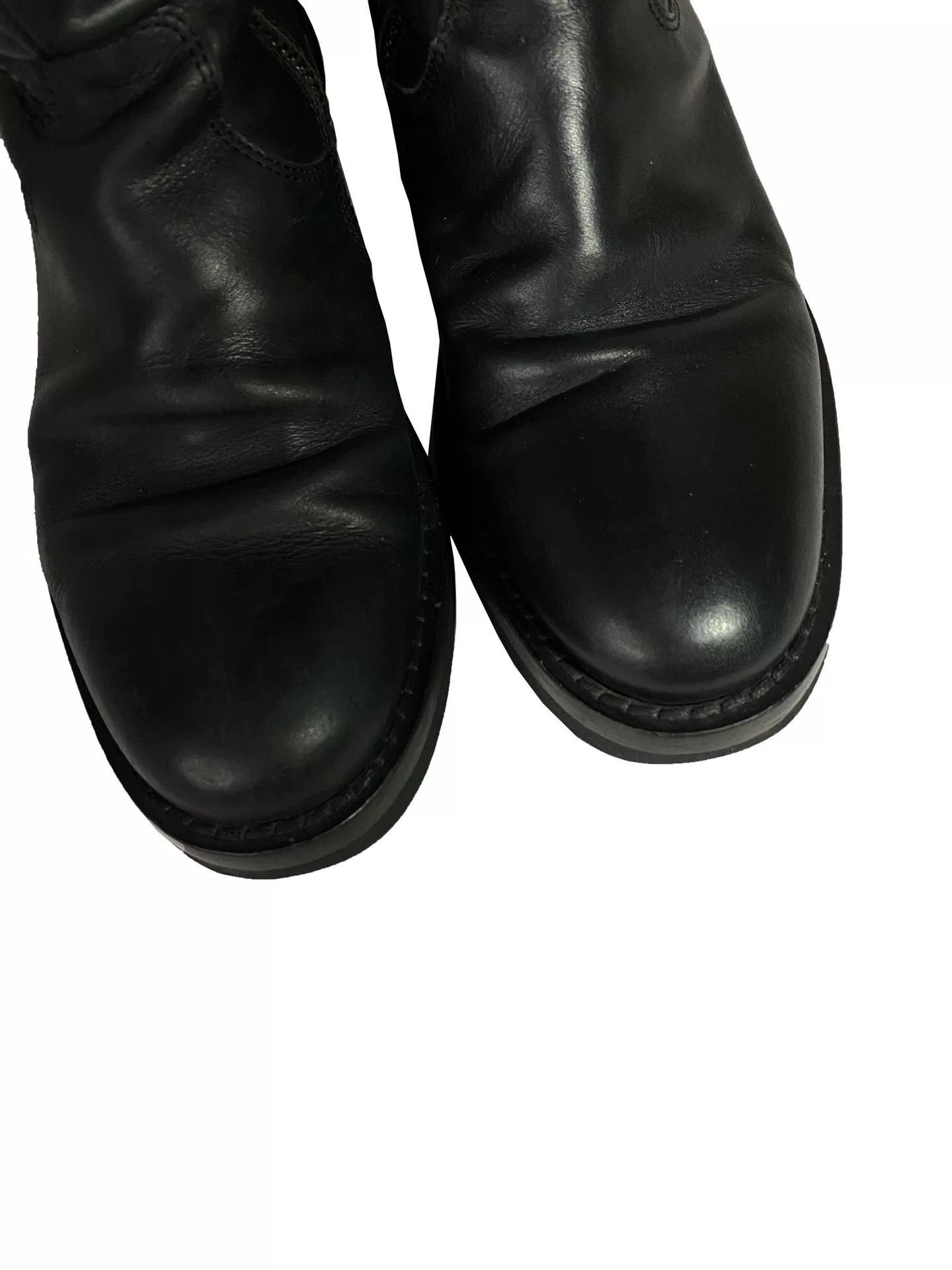 Ann Demeulemeester Ann Demeulemeester Knee-High Boots Size US 4.5 / IT 34.5 - 6 Thumbnail