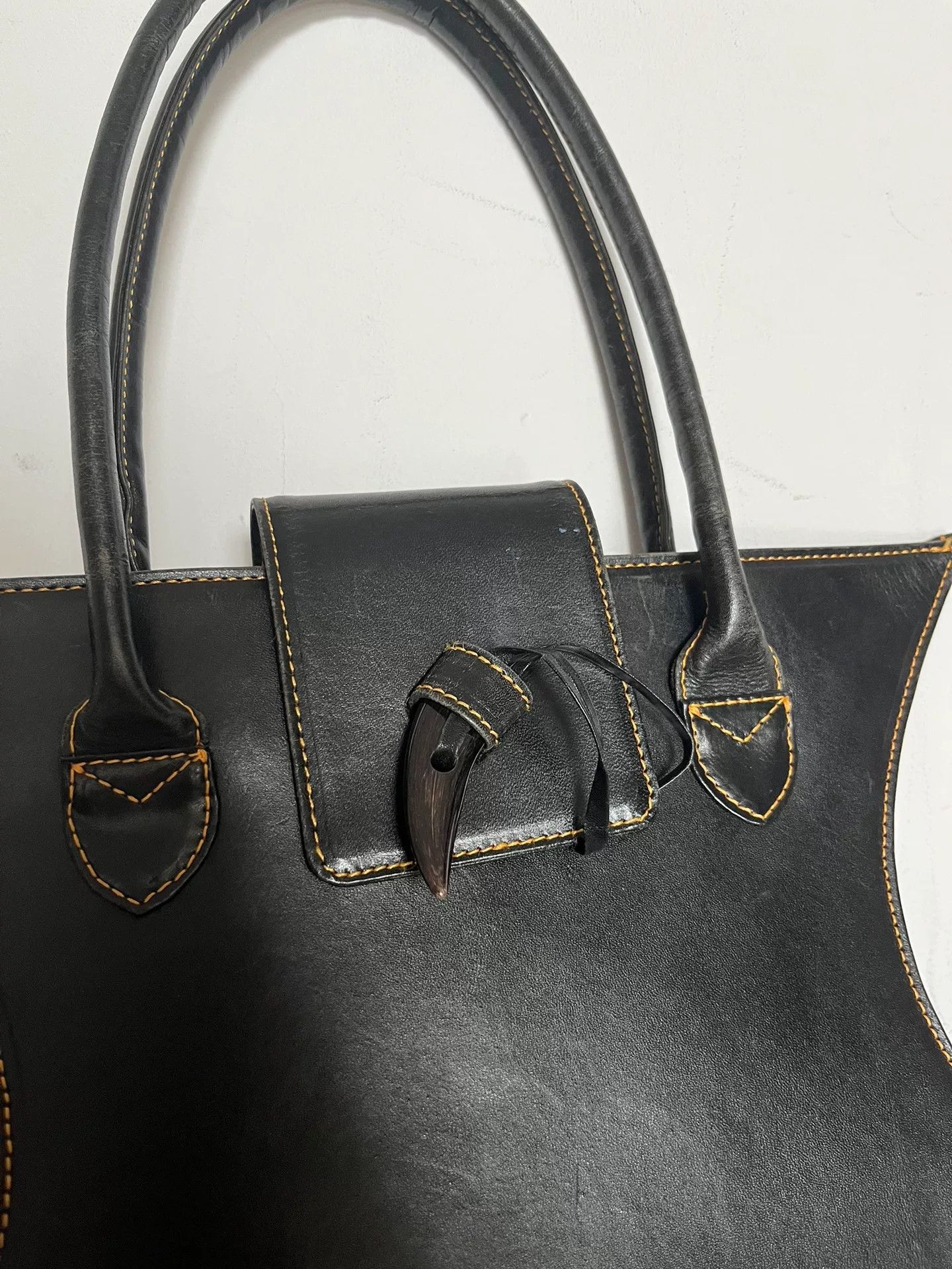 Masaki Matsushima Masaki Matsushima Asymmetric Tote Bag Size ONE SIZE - 2 Thumbnail