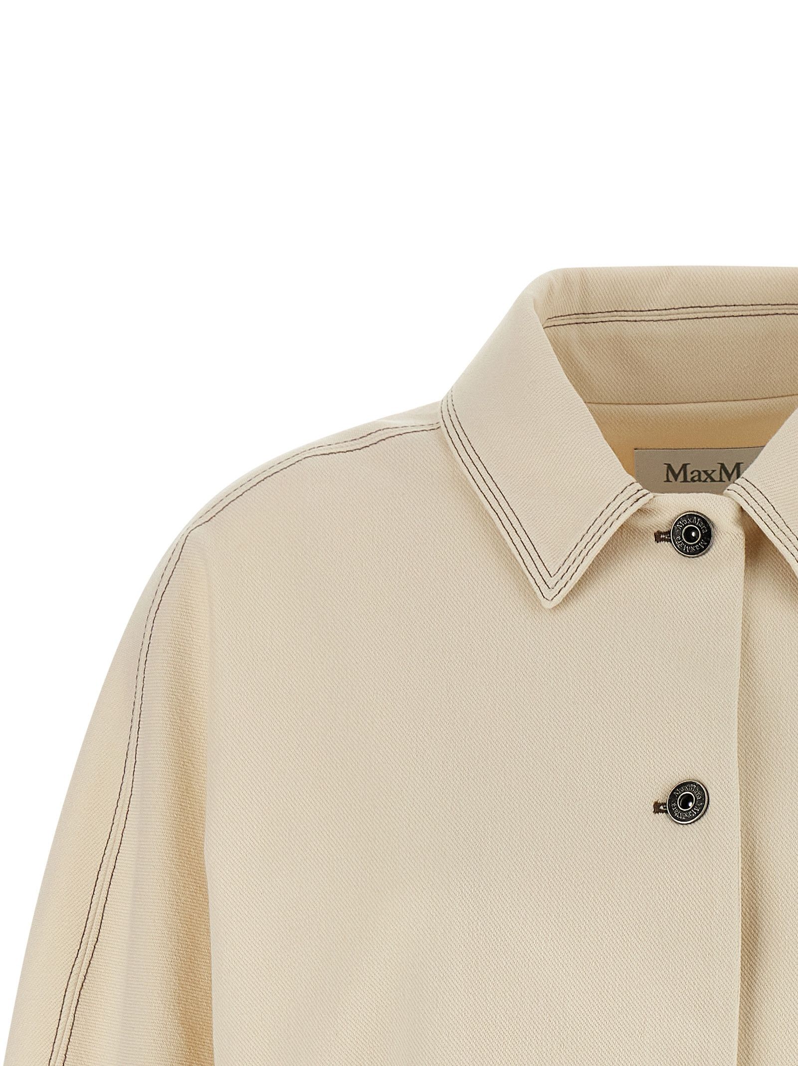 Max Mara 'MxpNettare' overshirt Size L / US 10 / IT 46 - 3 Thumbnail