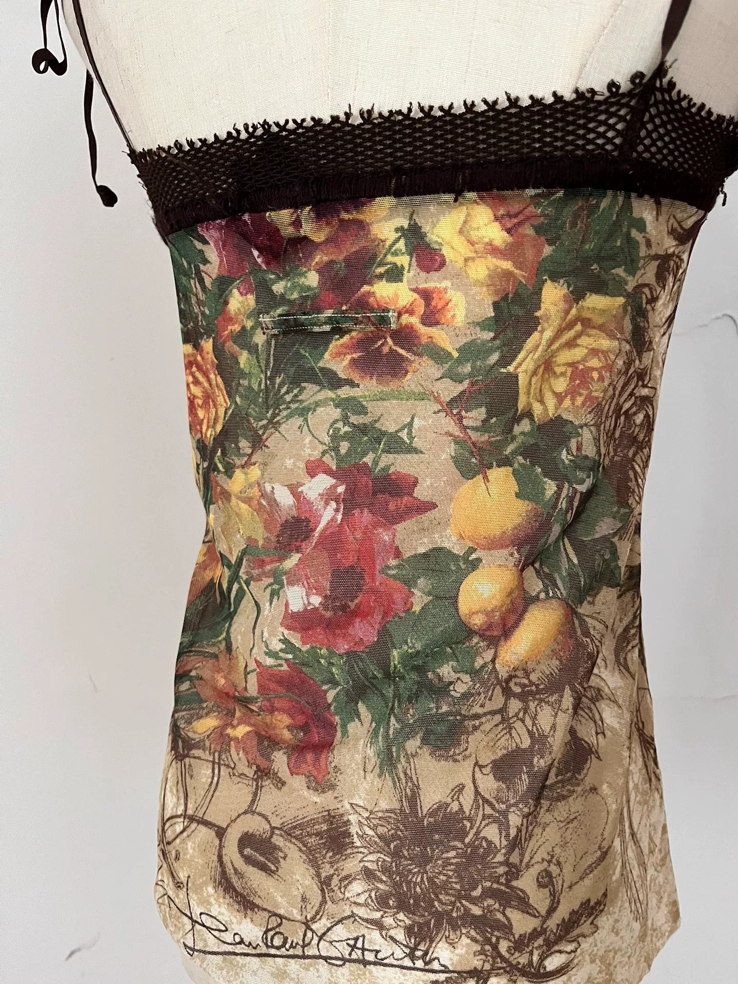Jean Paul Gaultier Jean Paul Gaultier Fruit Mesh Top Size S / US 4 / IT 40 - 3 Thumbnail