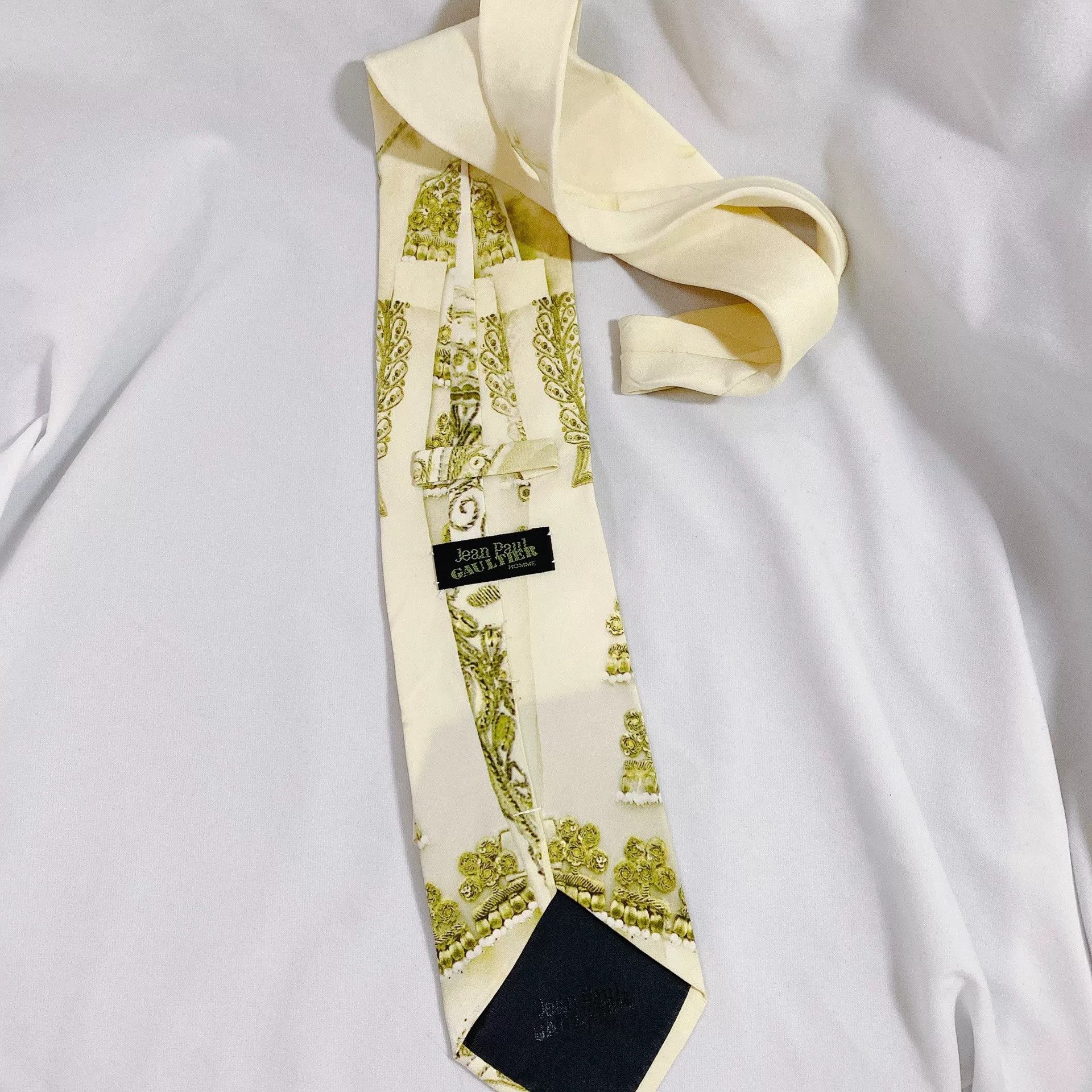Jean Paul Gaultier Jean Paul Gaultier Silk Tie Size ONE SIZE - 4 Thumbnail